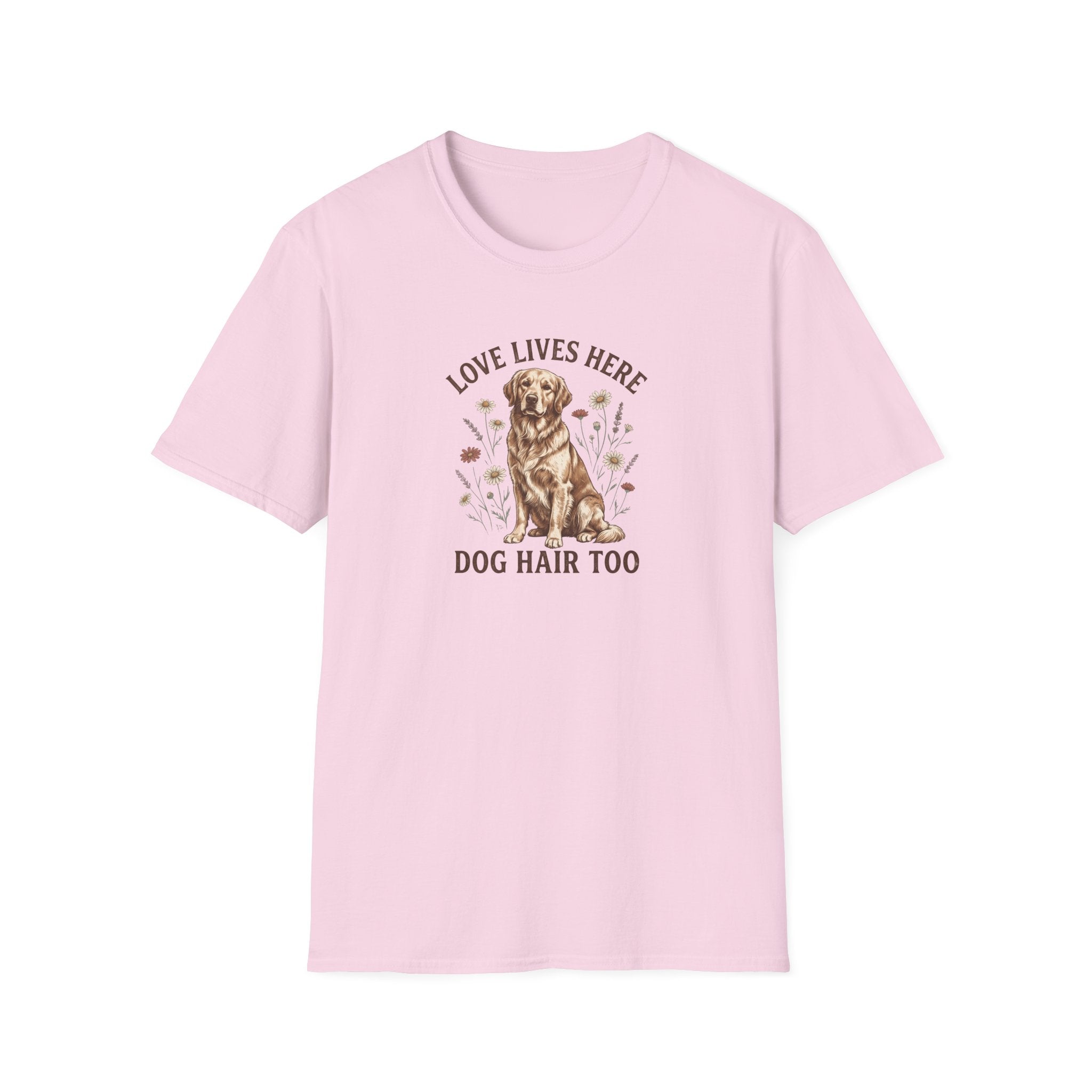 Love and Golden Hair Lives Here T-Shirt