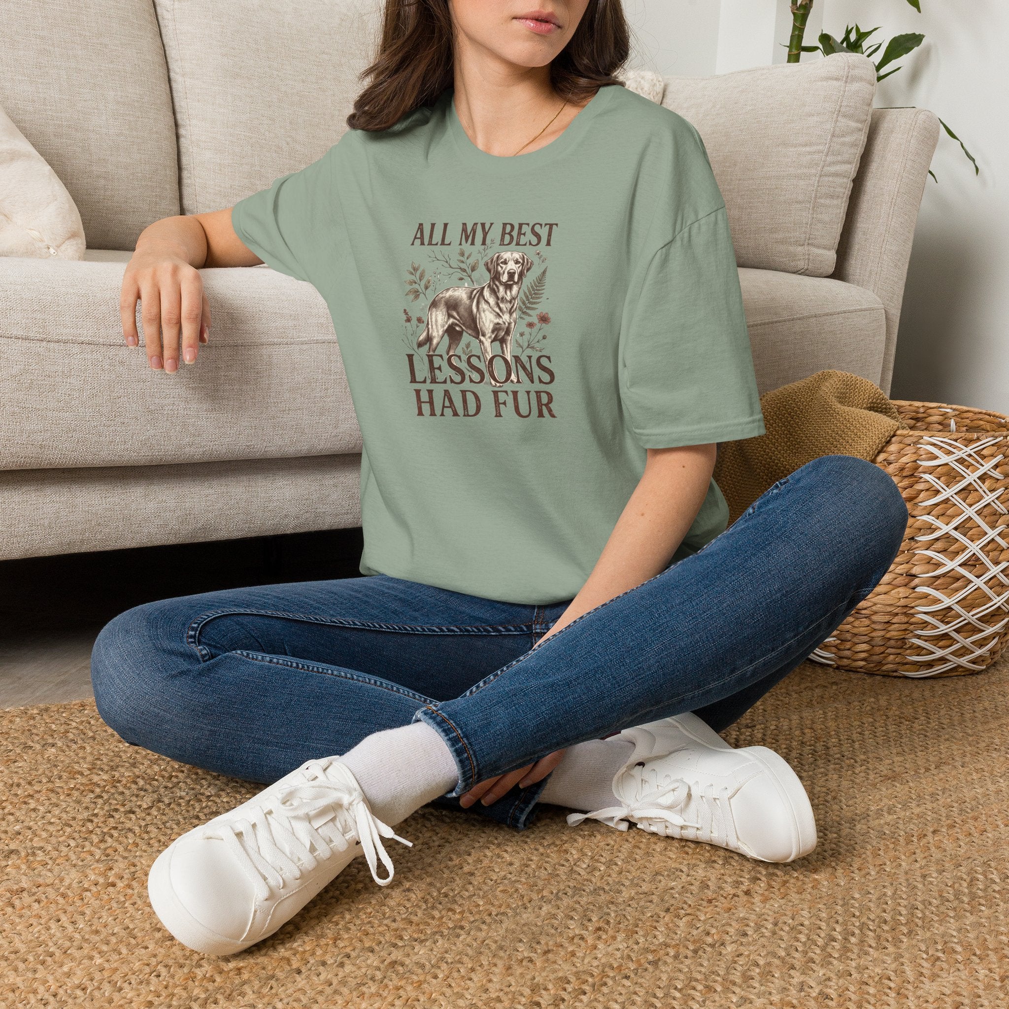 My Best Lessons Had Fur T-Shirt