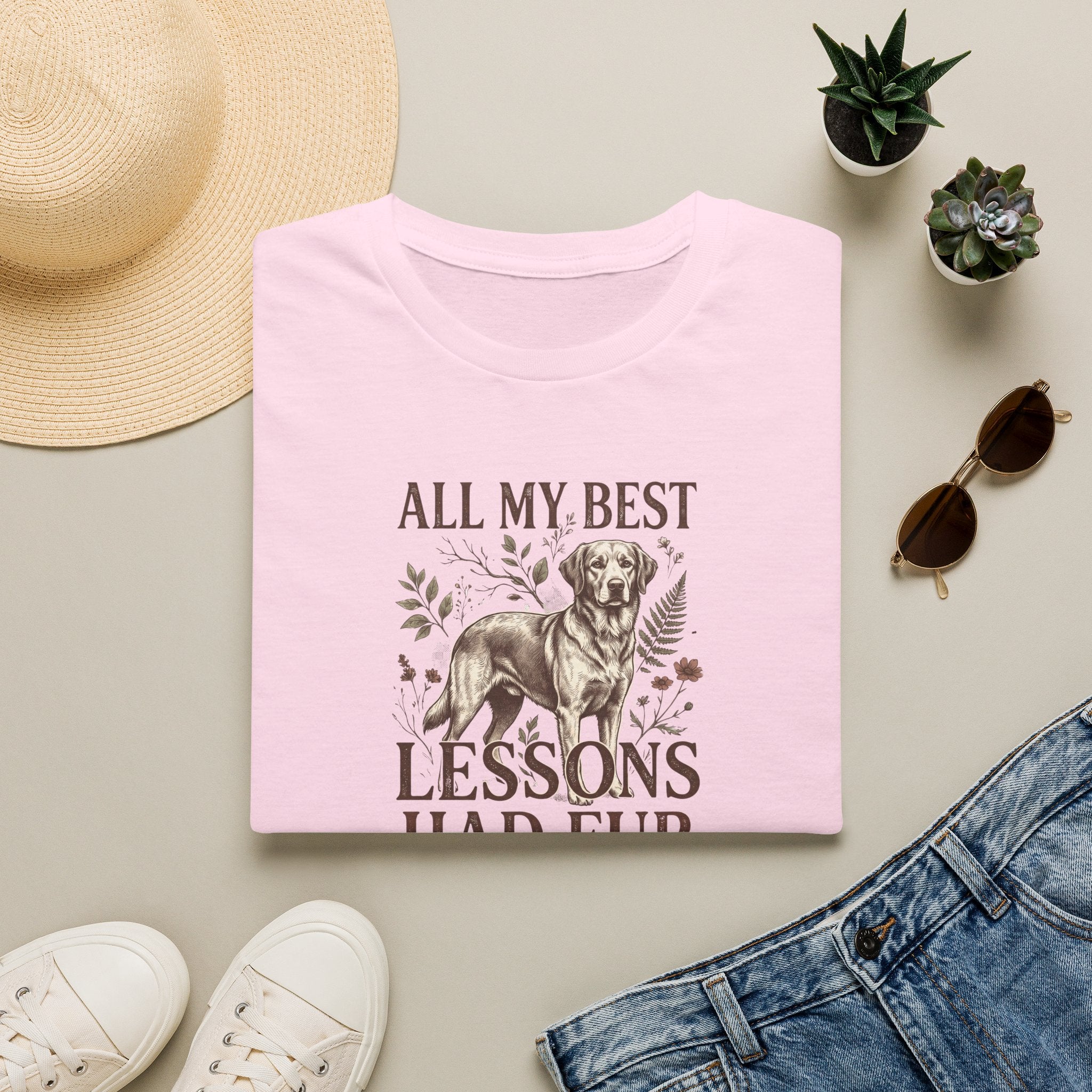 My Best Lessons Had Fur T-Shirt