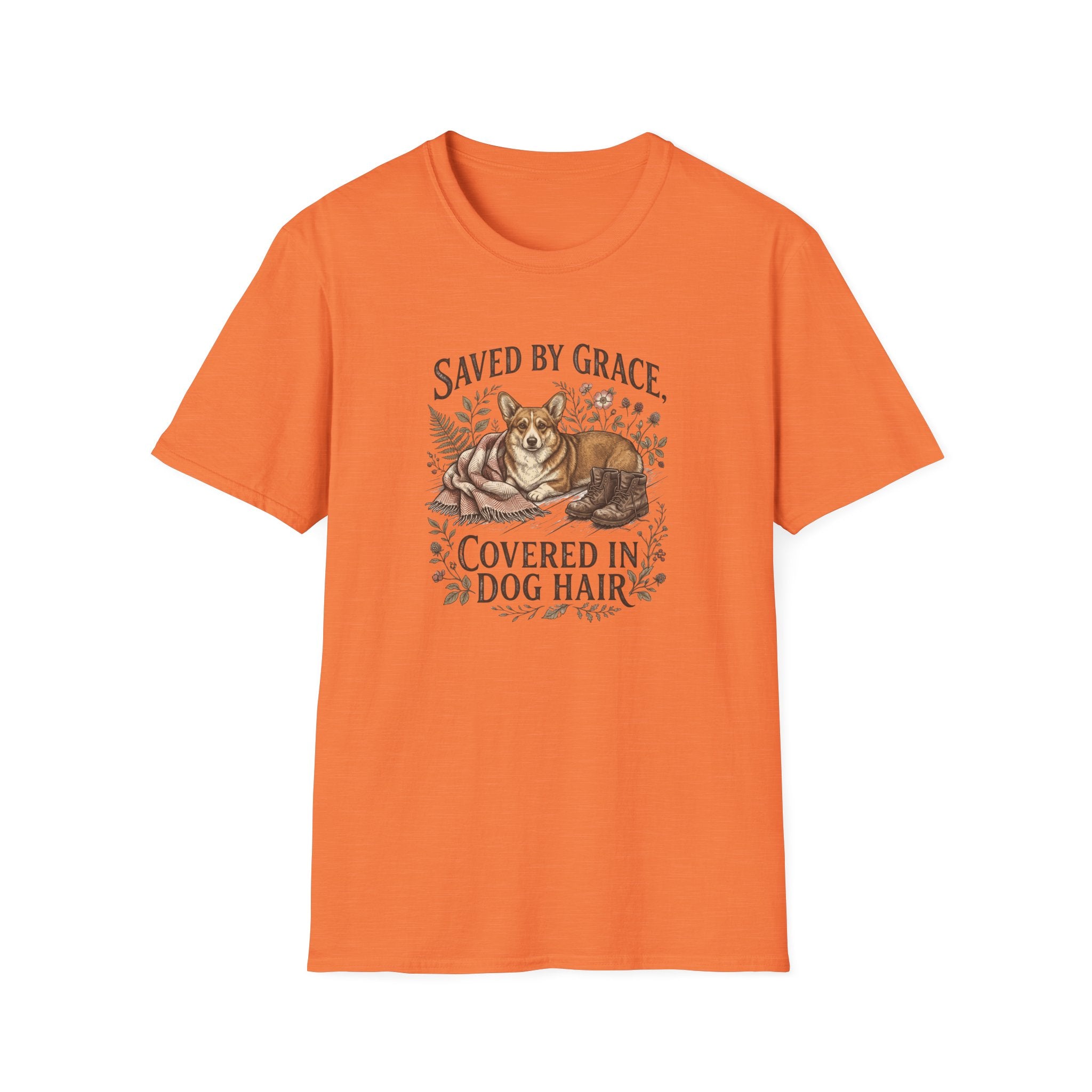 By Grace, Covered in Corgi Hair T-Shirt