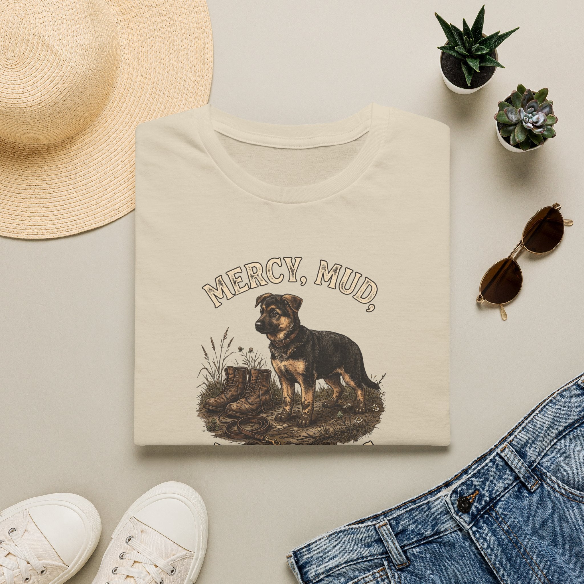 Mercy, Mud, and My Dog T-Shirt
