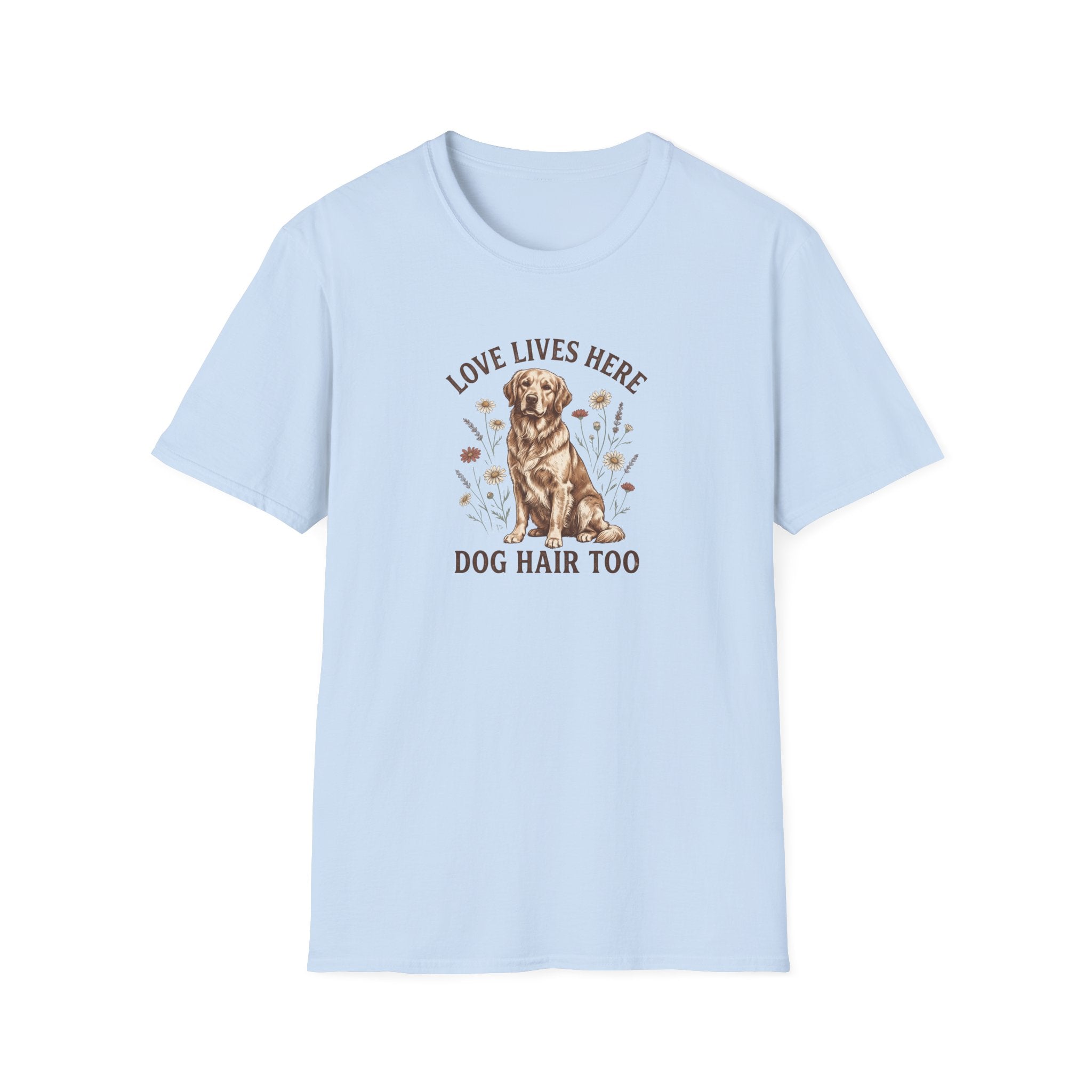 Love and Golden Hair Lives Here T-Shirt