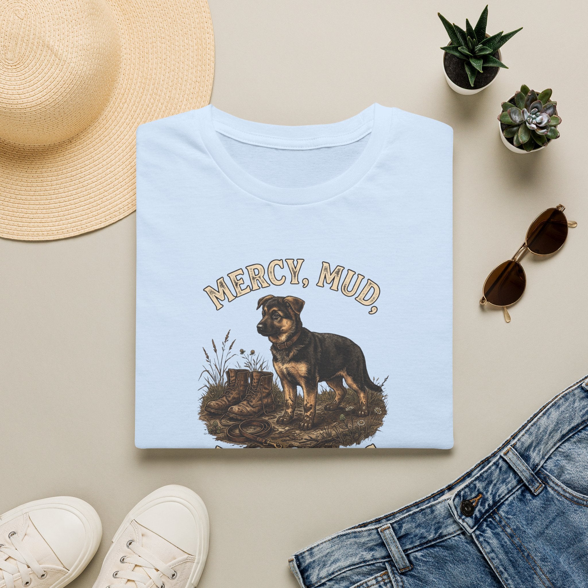 Mercy, Mud, and My Dog T-Shirt