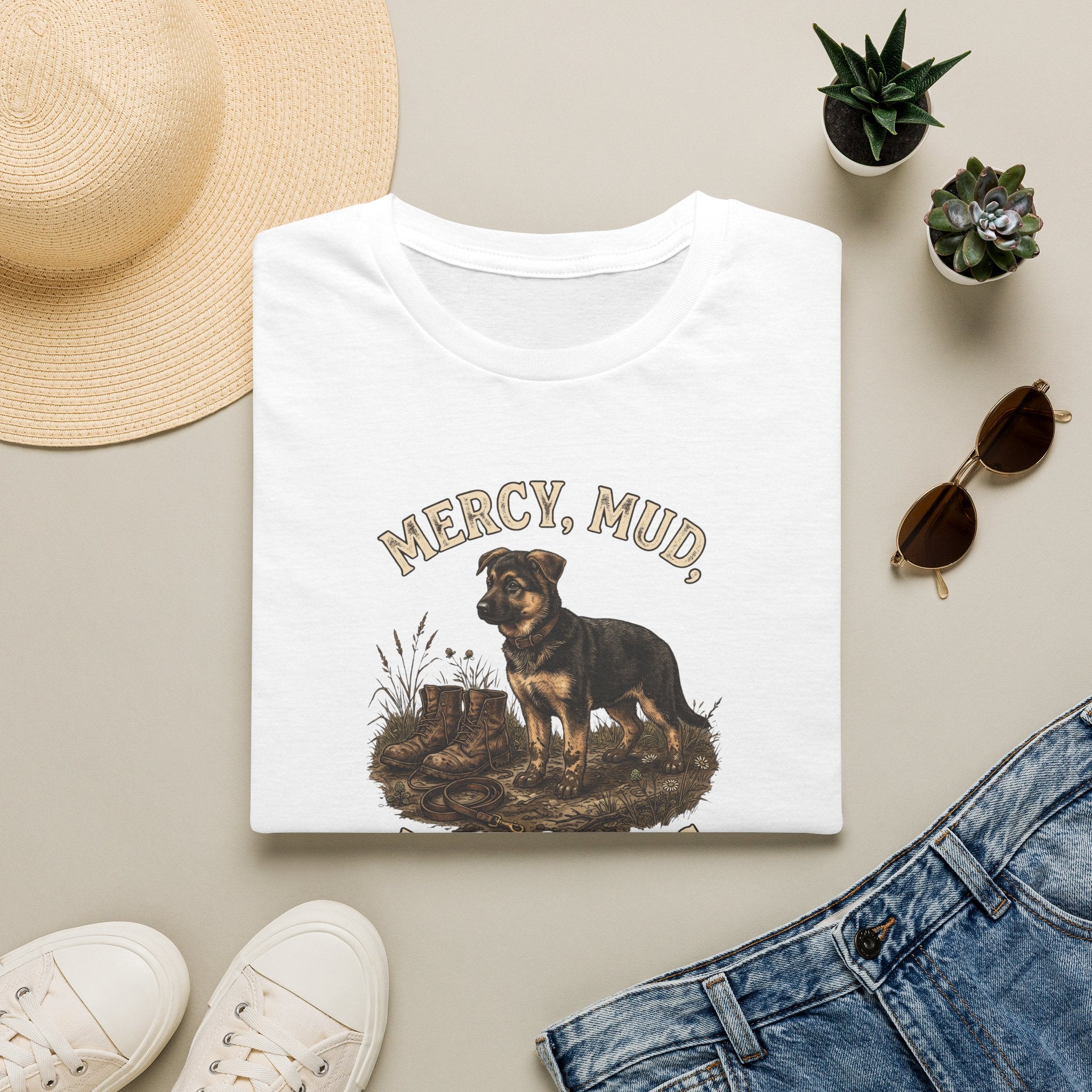 Mercy, Mud, and My Dog T-Shirt