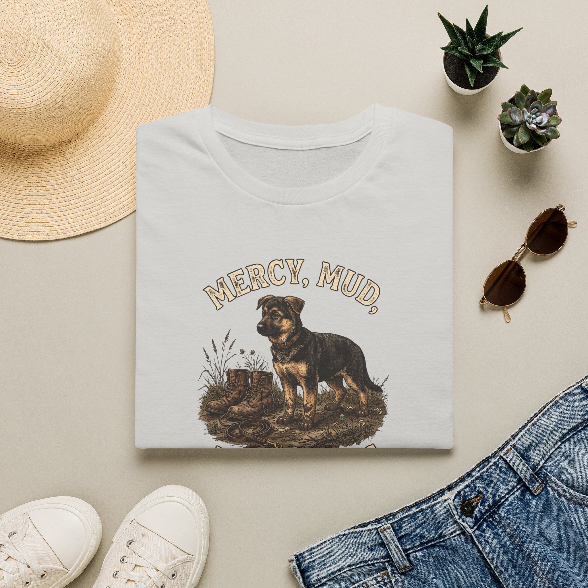 Mercy, Mud, and My Dog T-Shirt