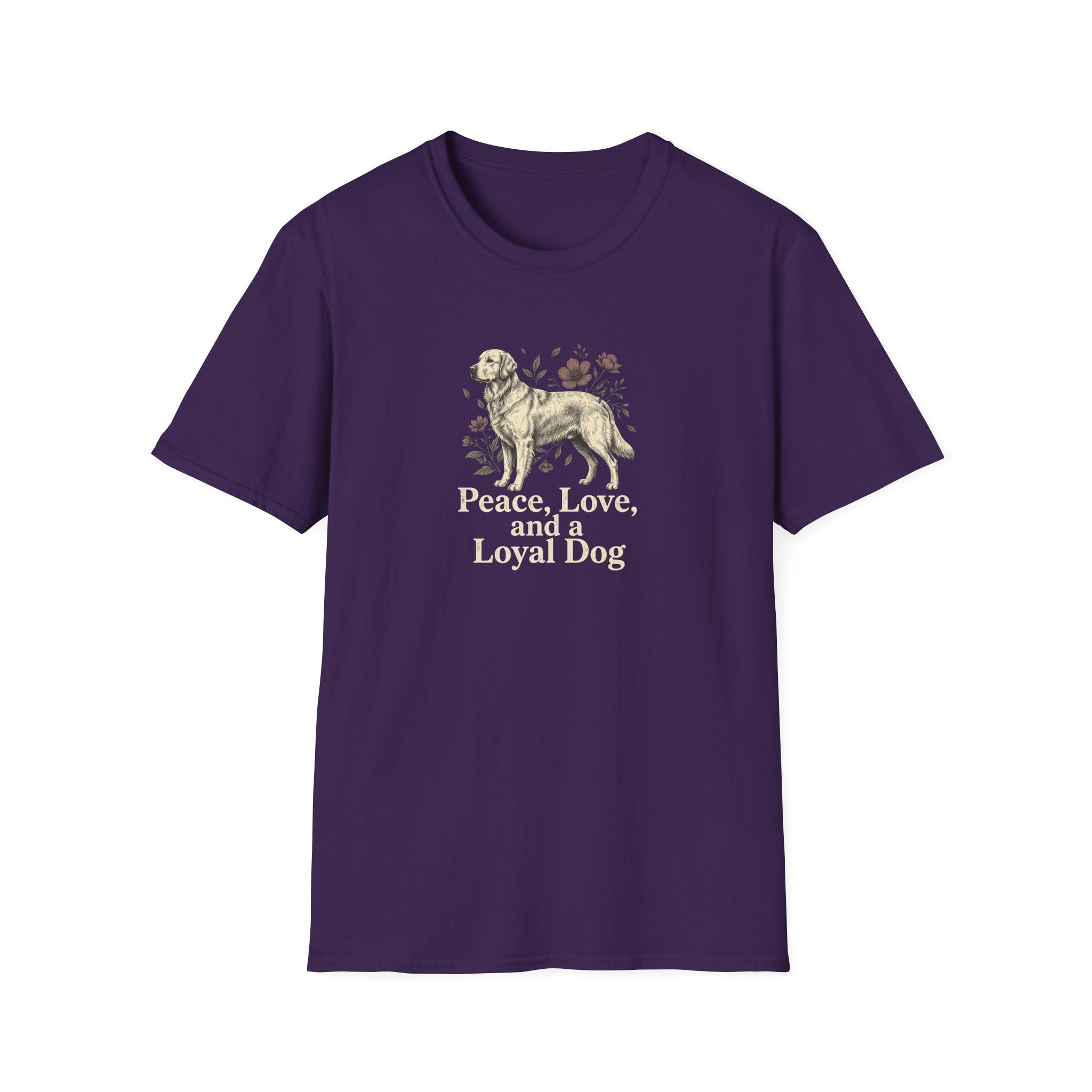 Peace, Love, Loyal Dog T-Shirt