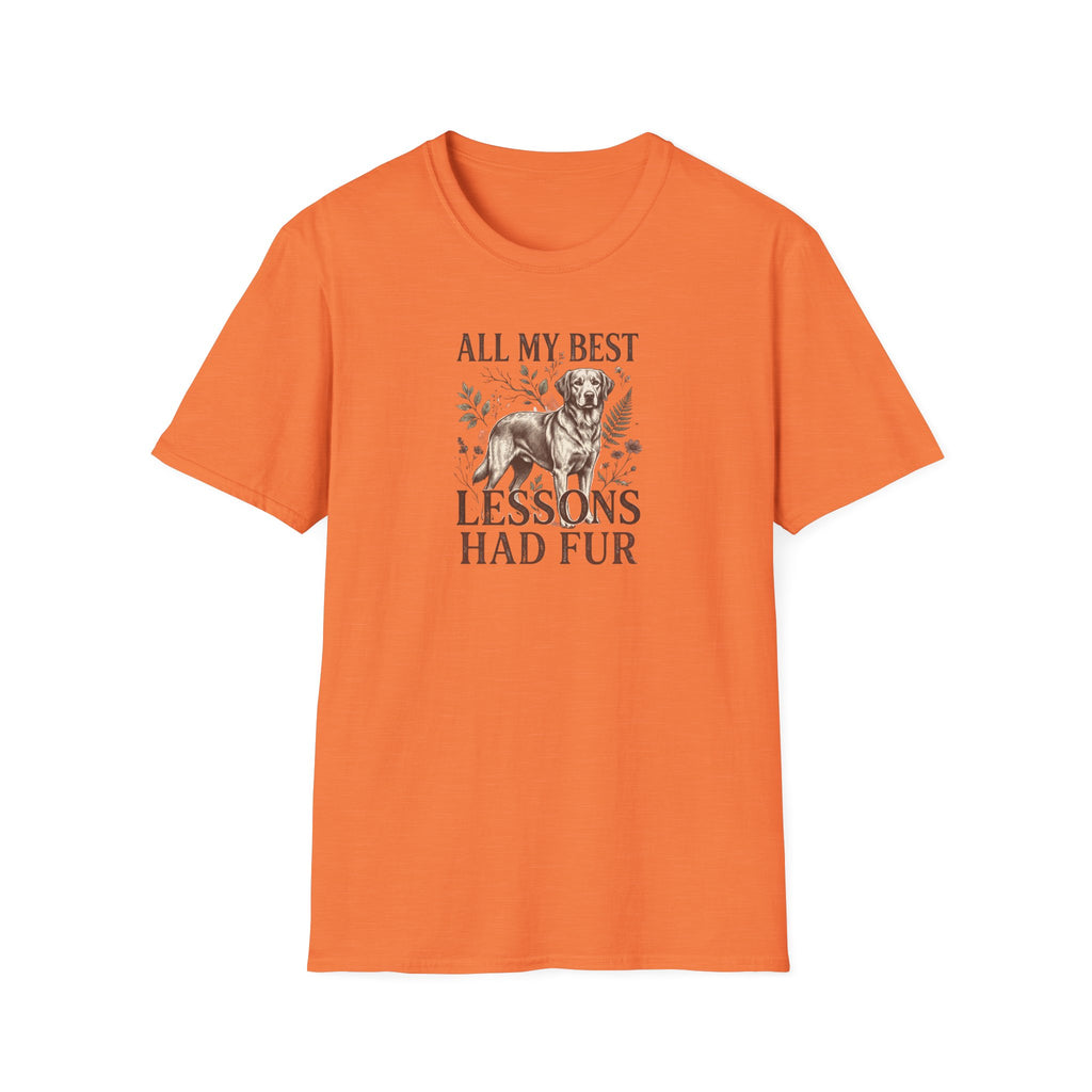 My Best Lessons Had Fur T-Shirt