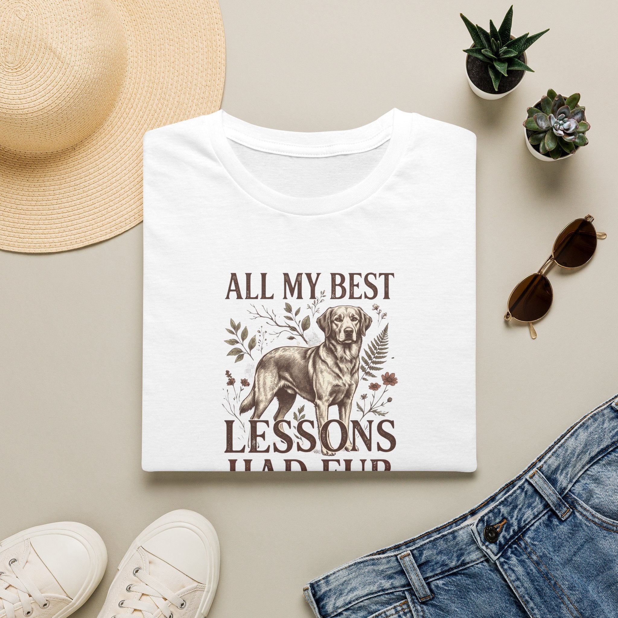My Best Lessons Had Fur T-Shirt