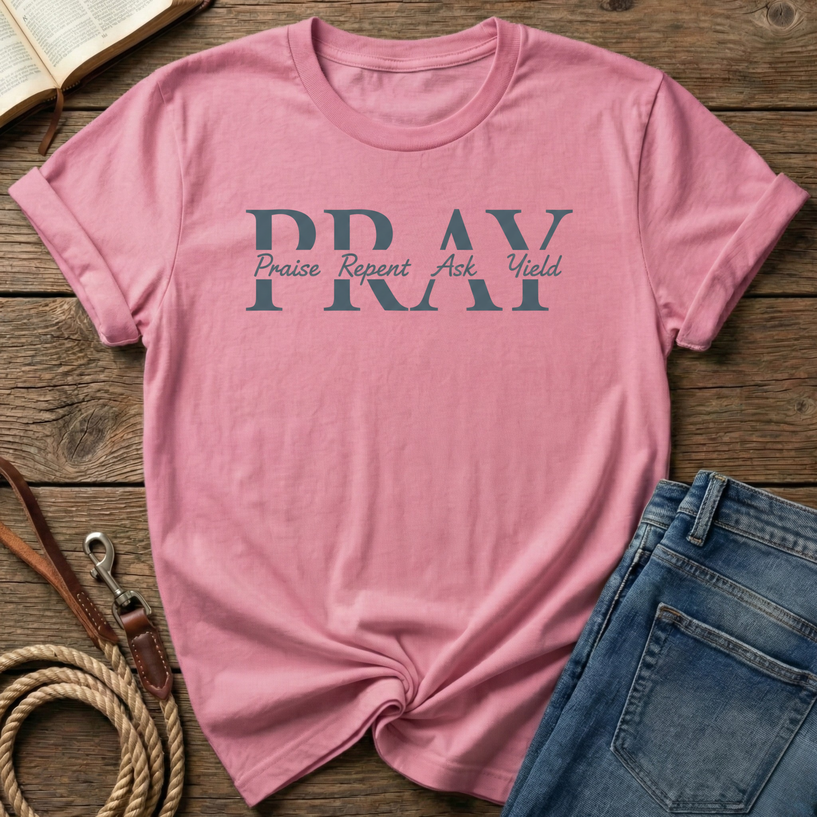 Pray By Letter T-Shirt