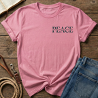 Peace By Letter T-Shirt