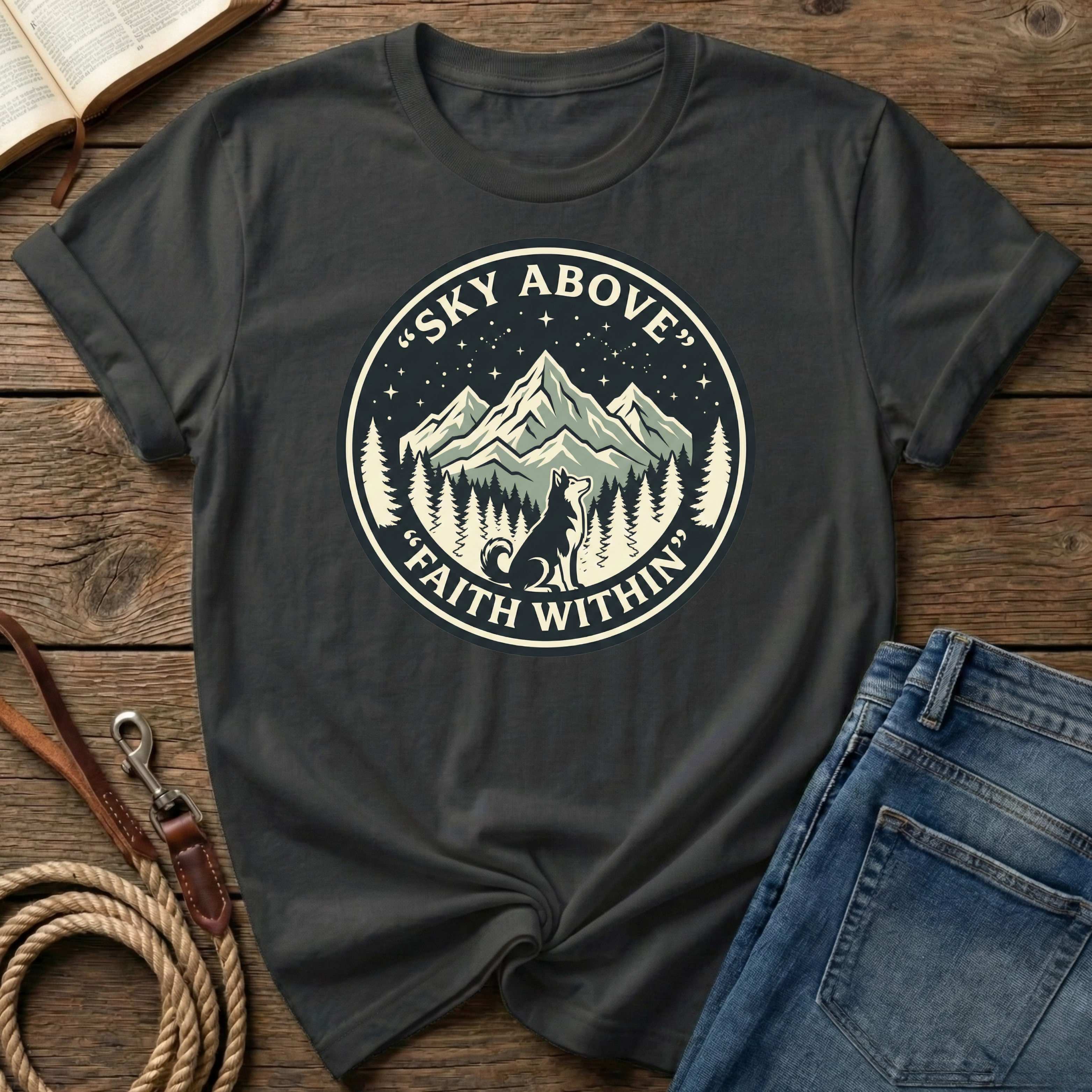Sky Above Faith Within T-Shirt