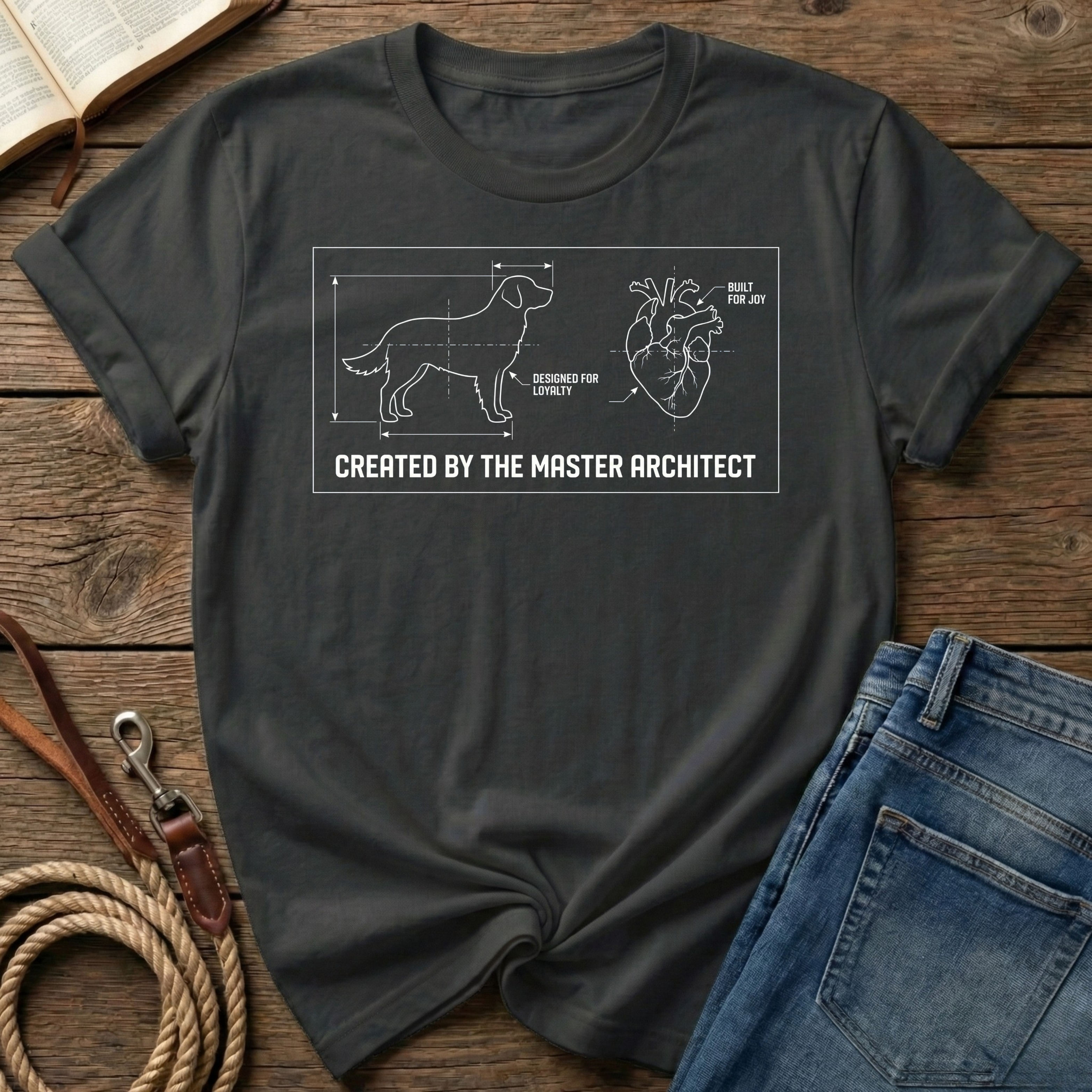 Dog Blueprint T-Shirt
