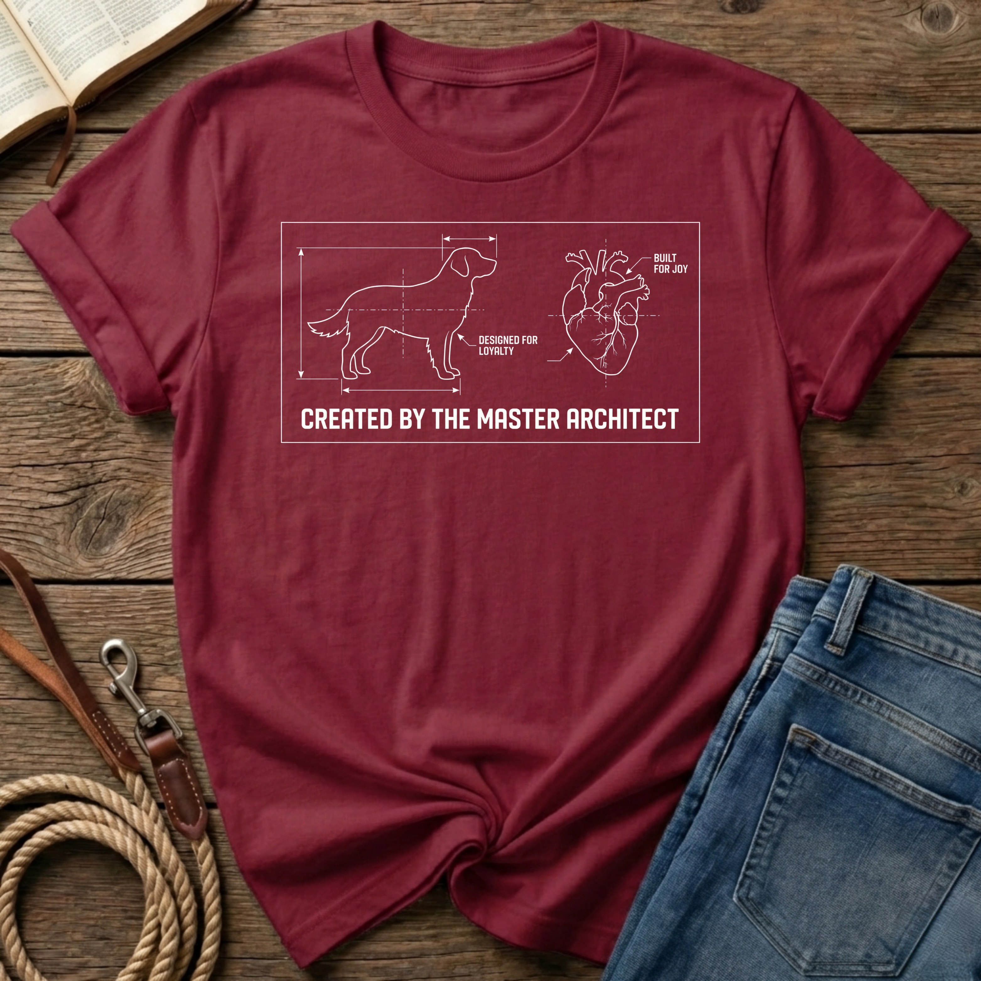 Dog Blueprint T-Shirt