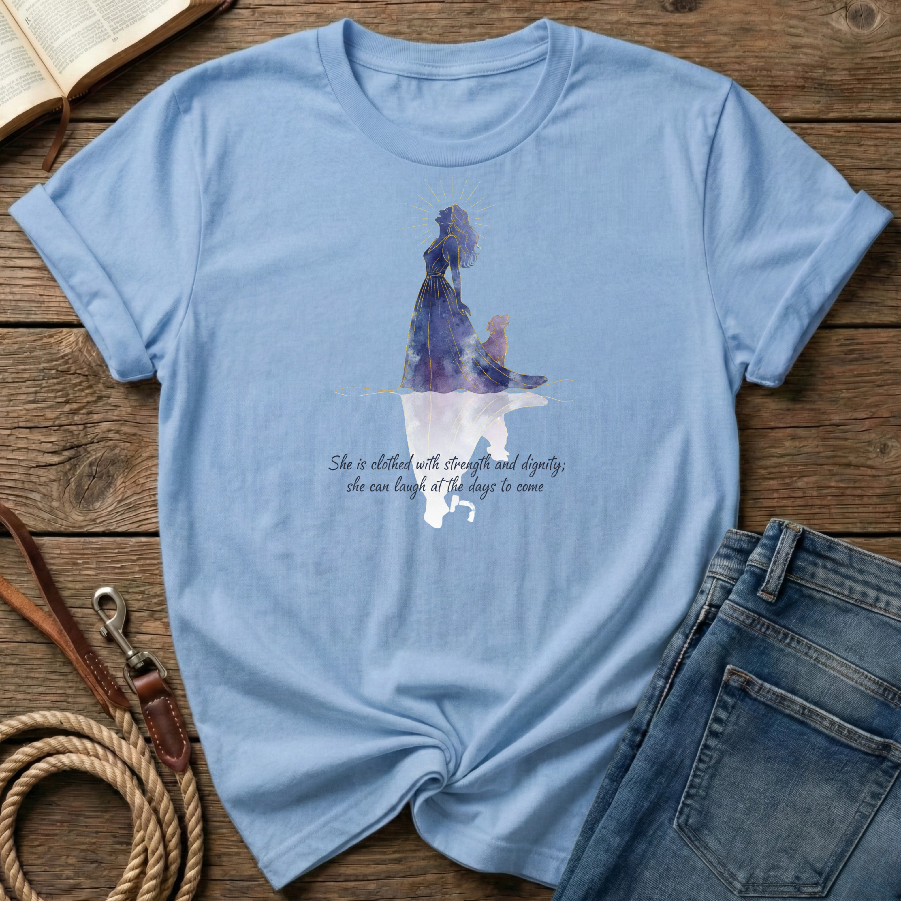 She Is Clothed In Strength T-Shirt