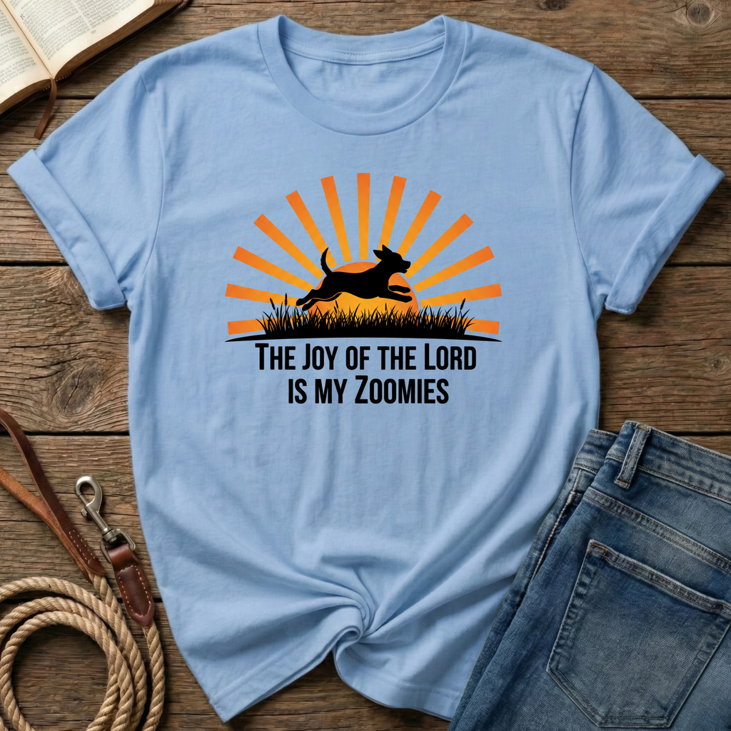 Joy Of The Lord Is My Zoomies T-Shirt