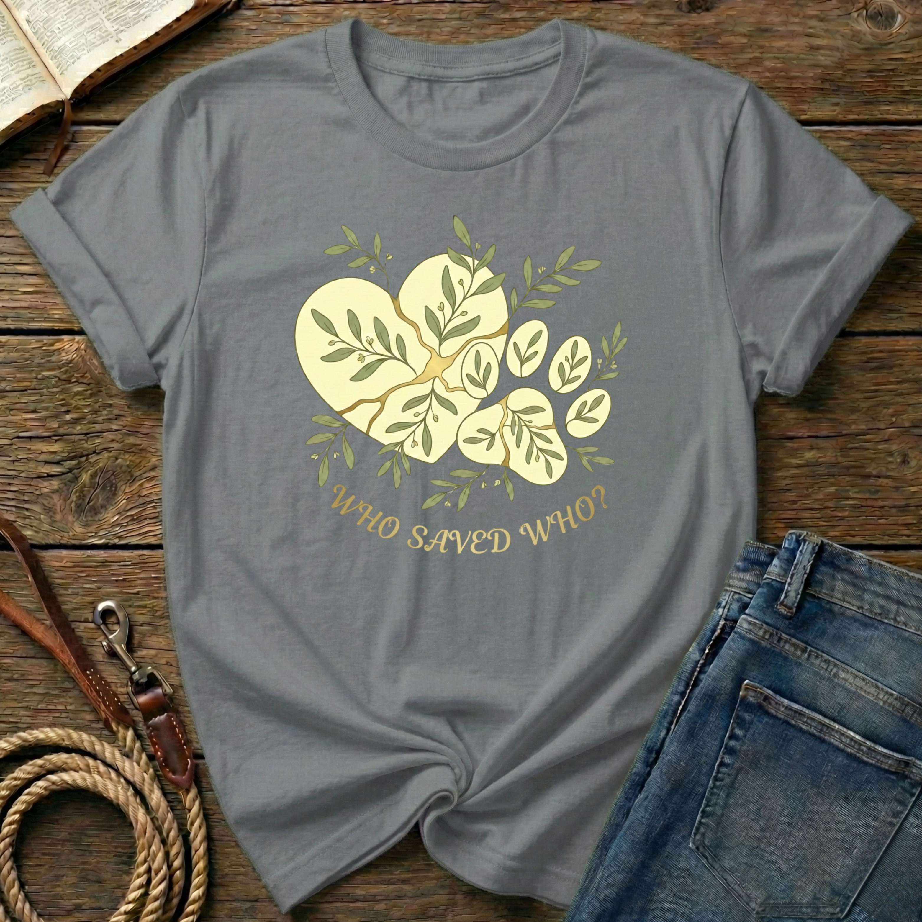 Who Saved Who T-Shirt