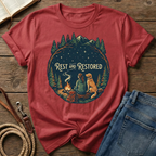 Rest And Restored Female Figure T-Shirt