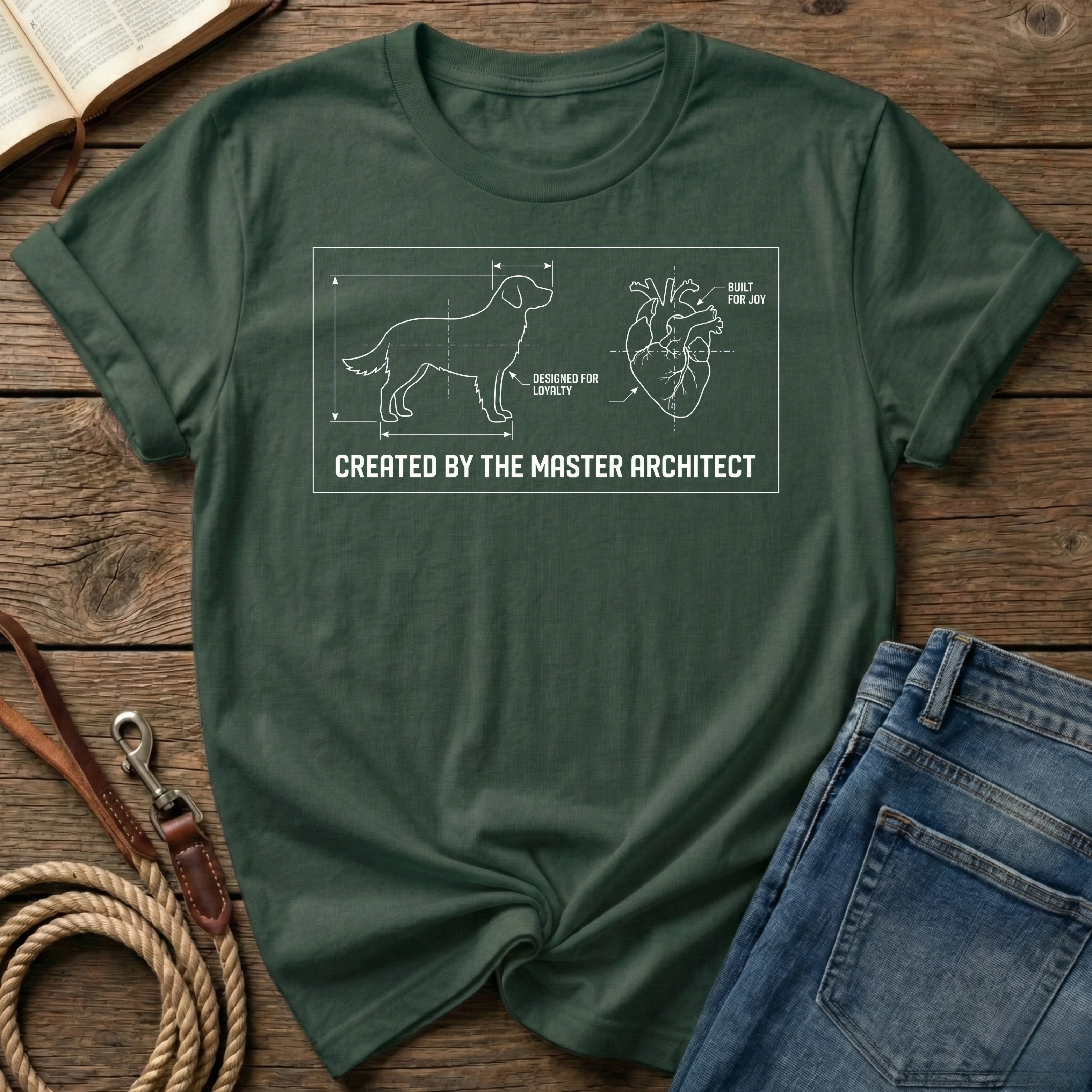 Dog Blueprint T-Shirt