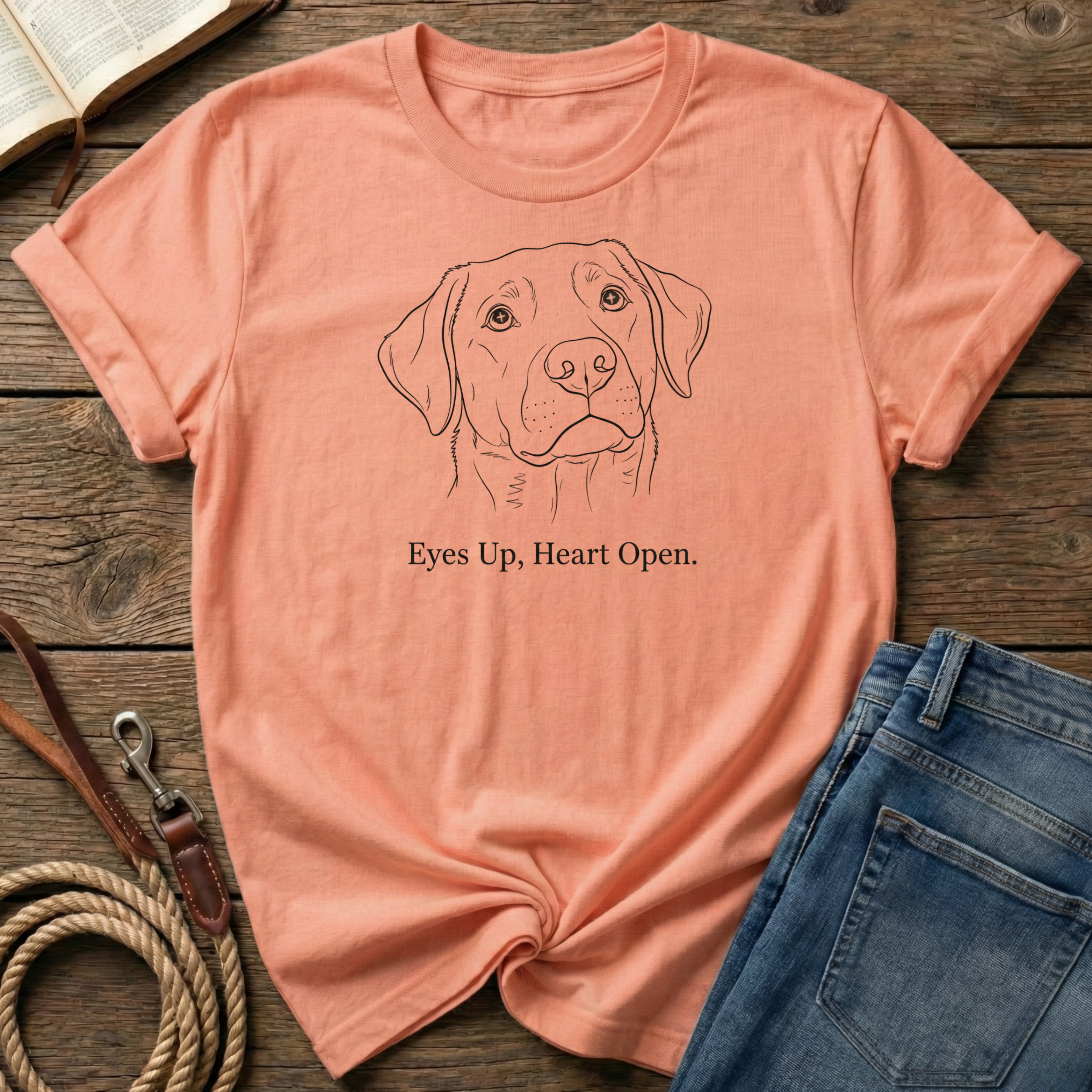 Eyes Up Heart Open T-Shirt