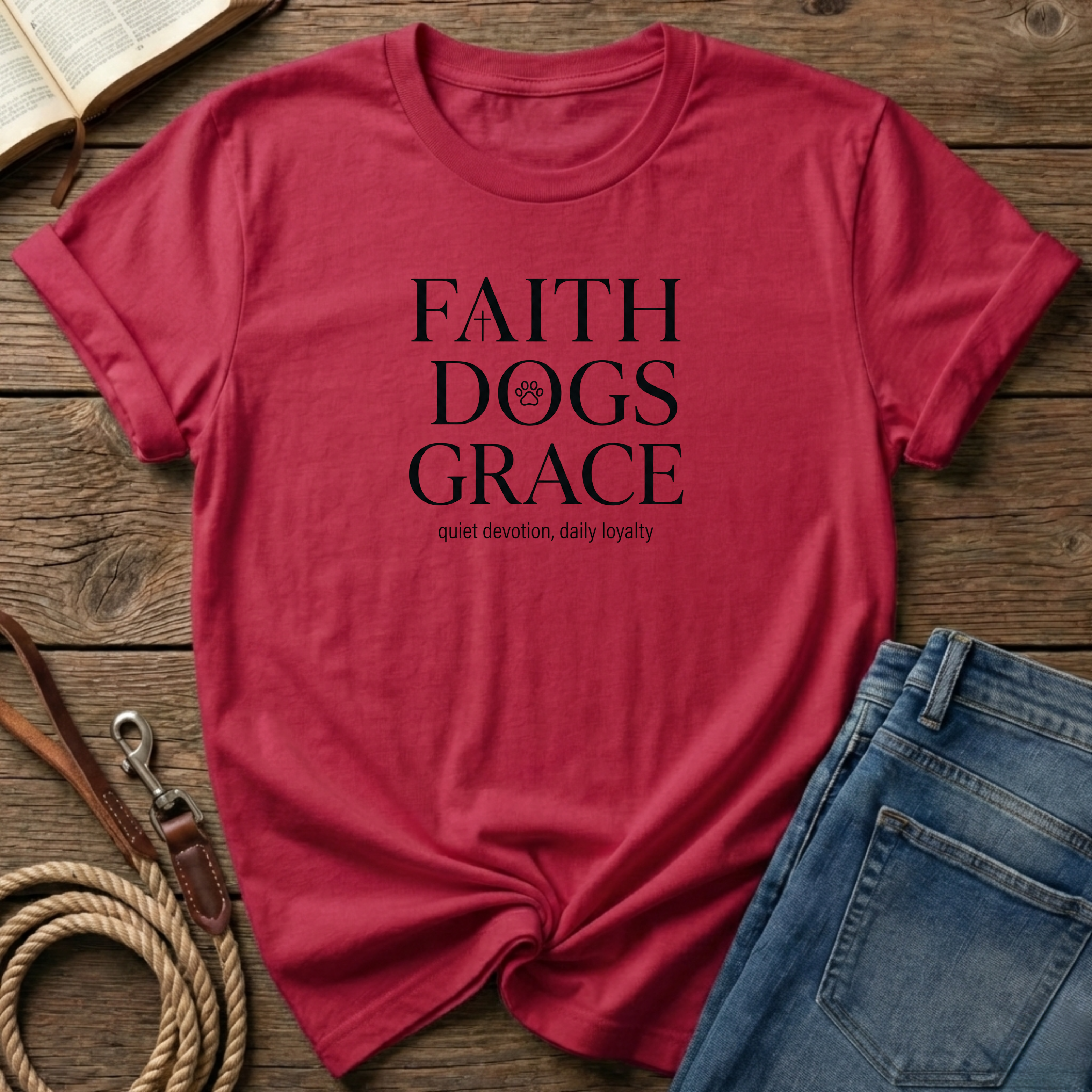 Faith, Dogs, Grace T-Shirt