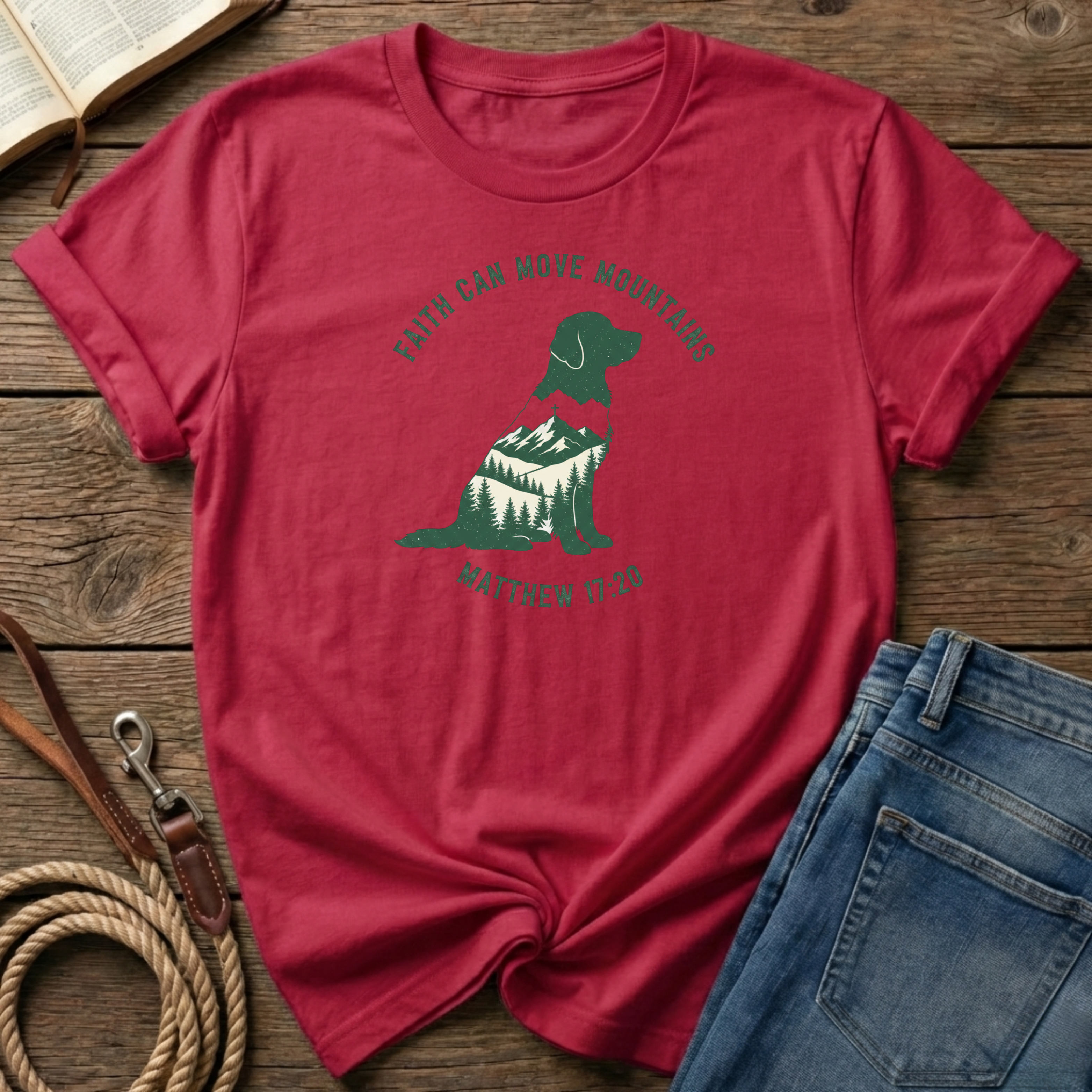 Faith Can Move Mountains T-Shirt