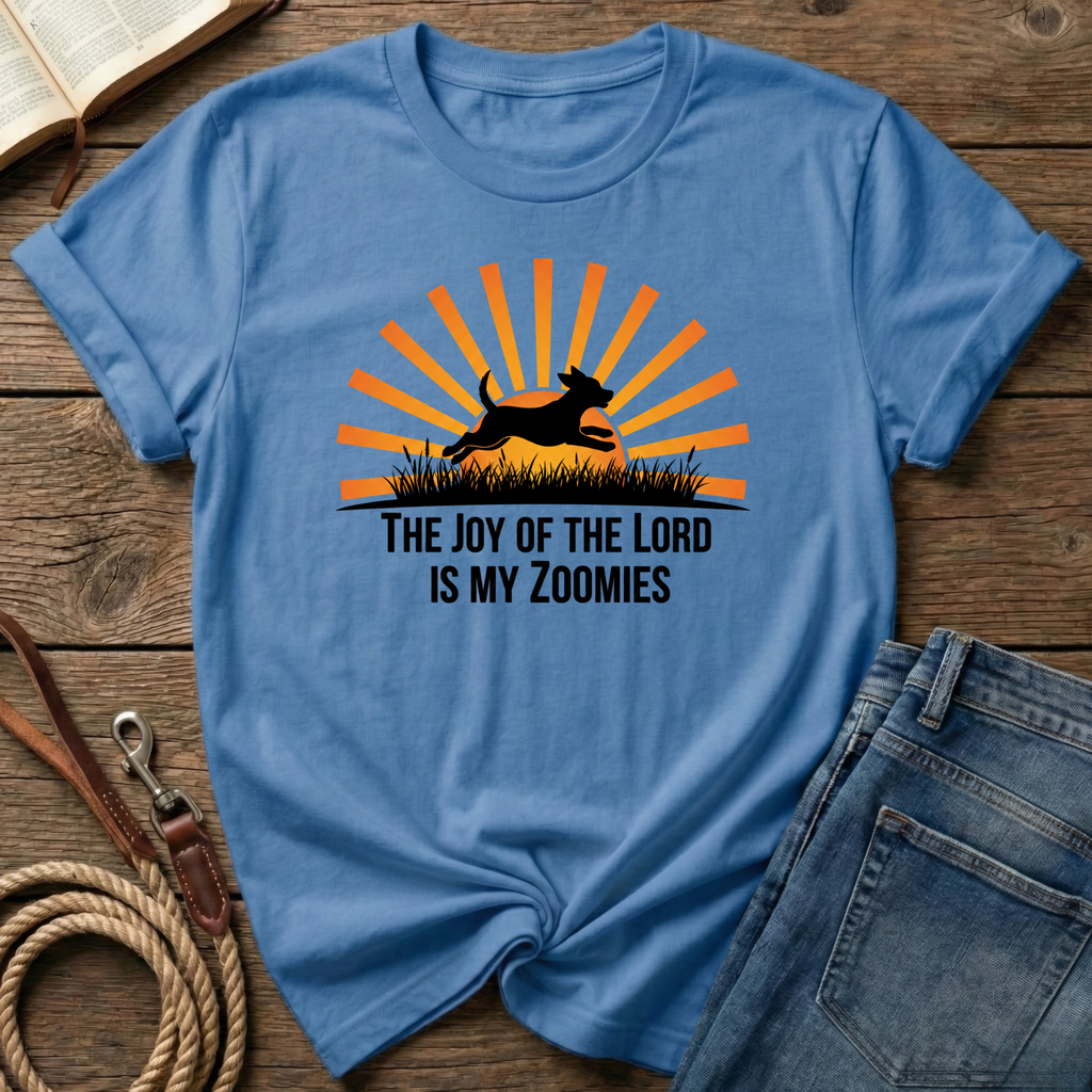 Joy Of The Lord Is My Zoomies T-Shirt