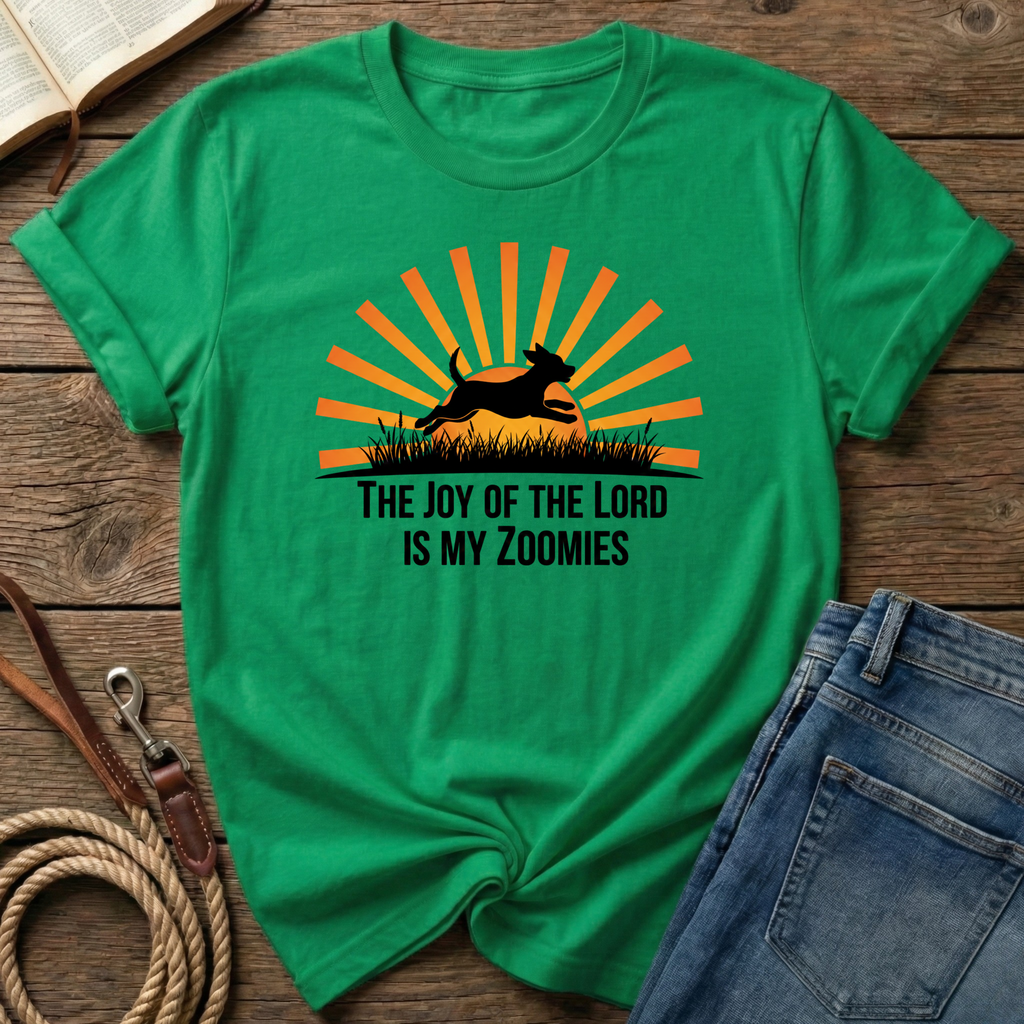 Joy Of The Lord Is My Zoomies T-Shirt