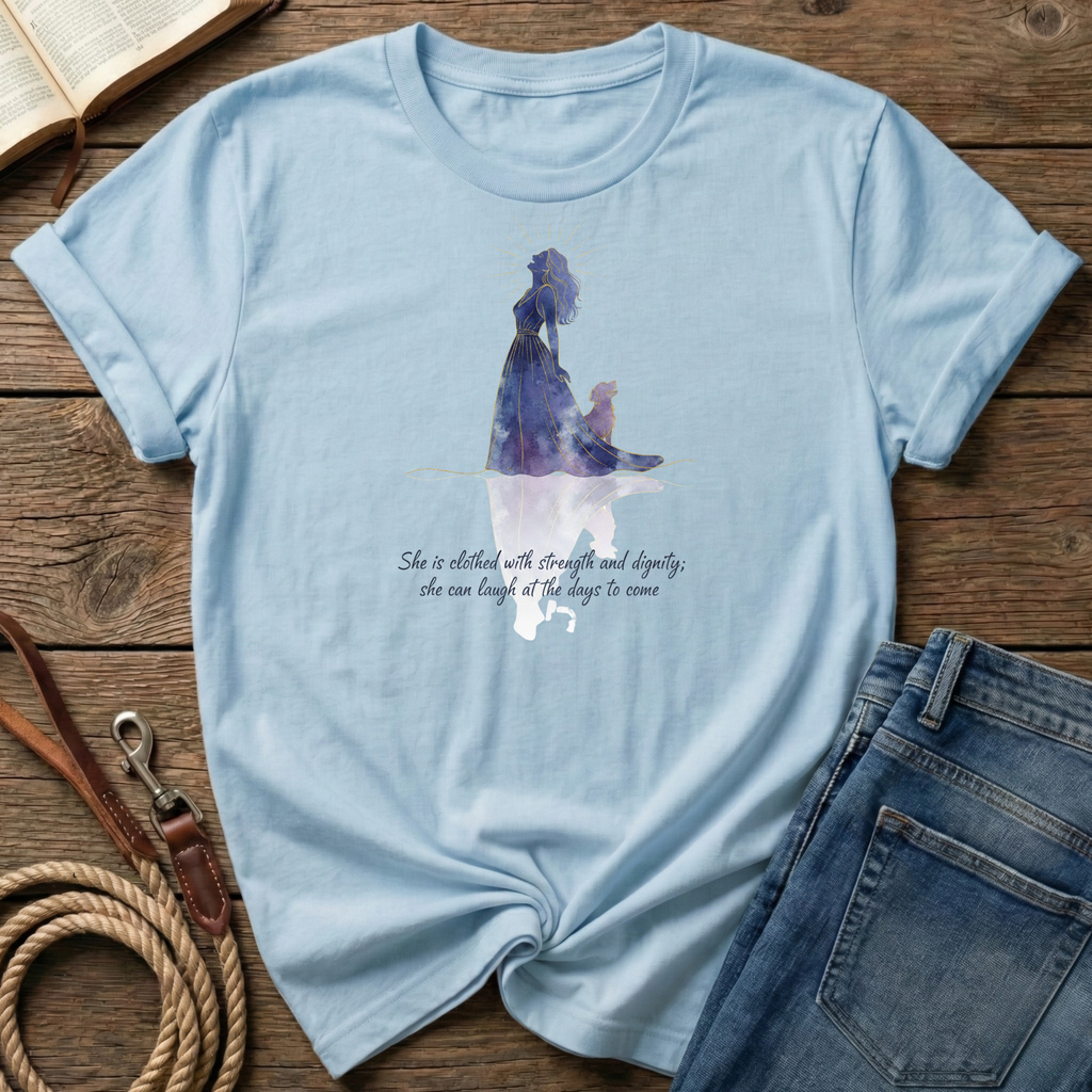 She Is Clothed In Strength T-Shirt