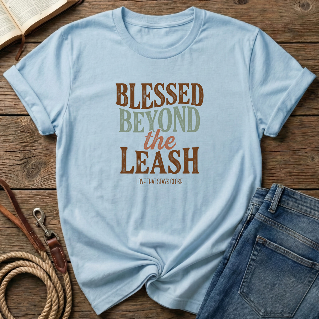 Blessed Beyond The Leash T-Shirt
