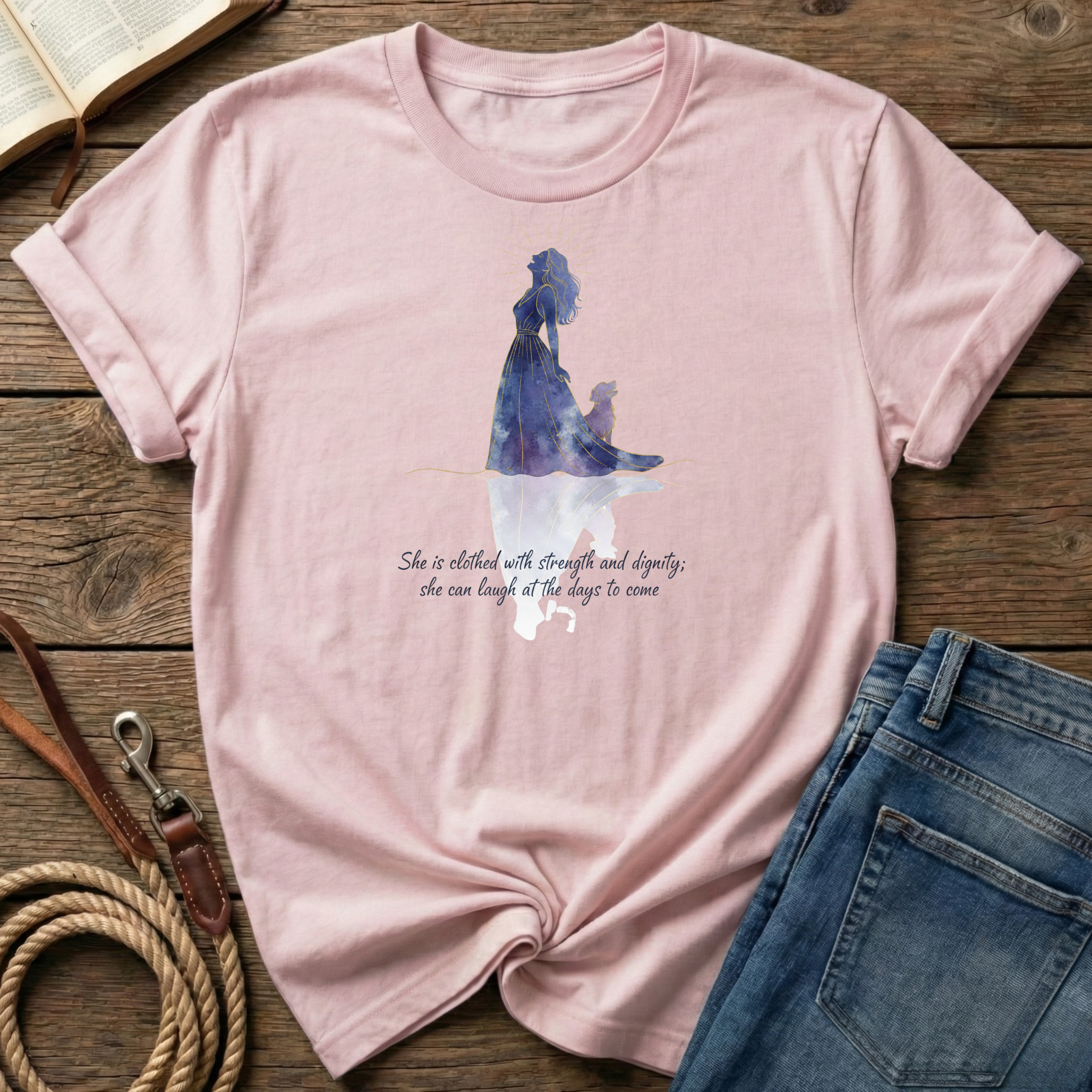 She Is Clothed In Strength T-Shirt