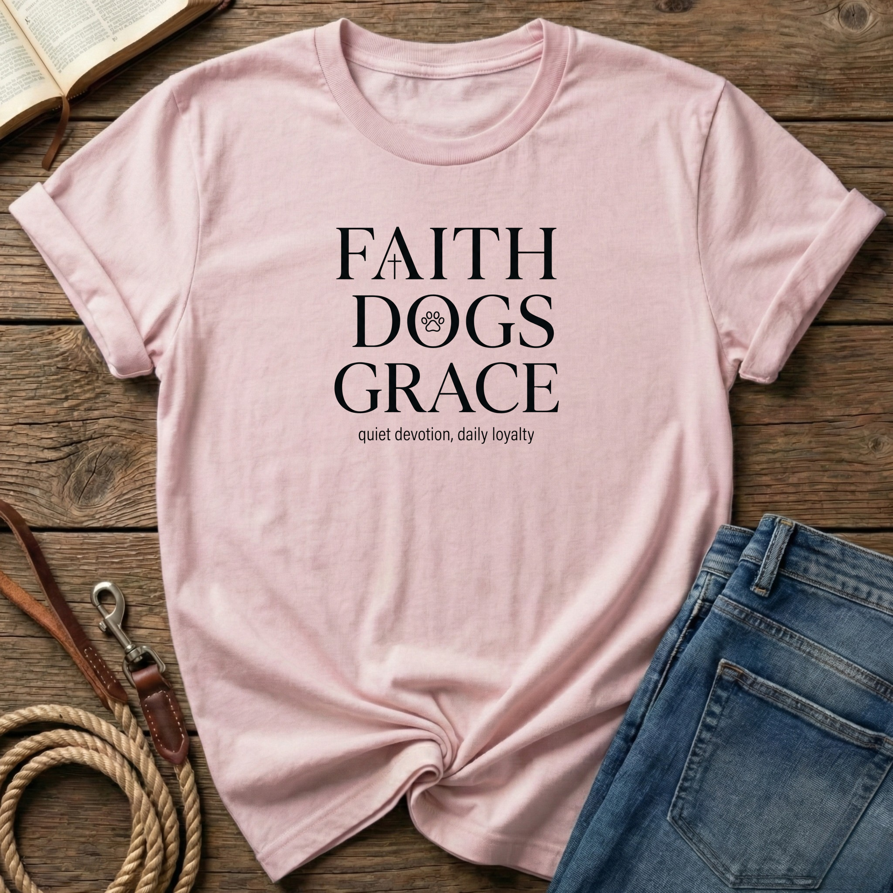 Faith, Dogs, Grace T-Shirt