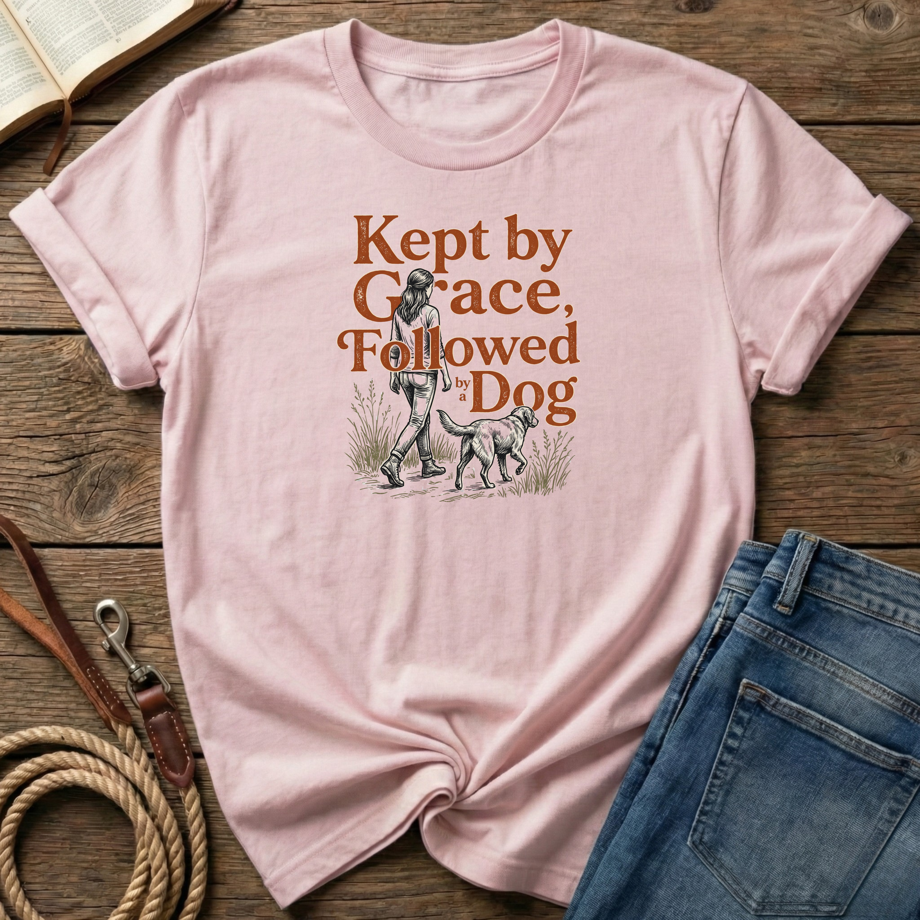Followed By My Dog T-Shirt