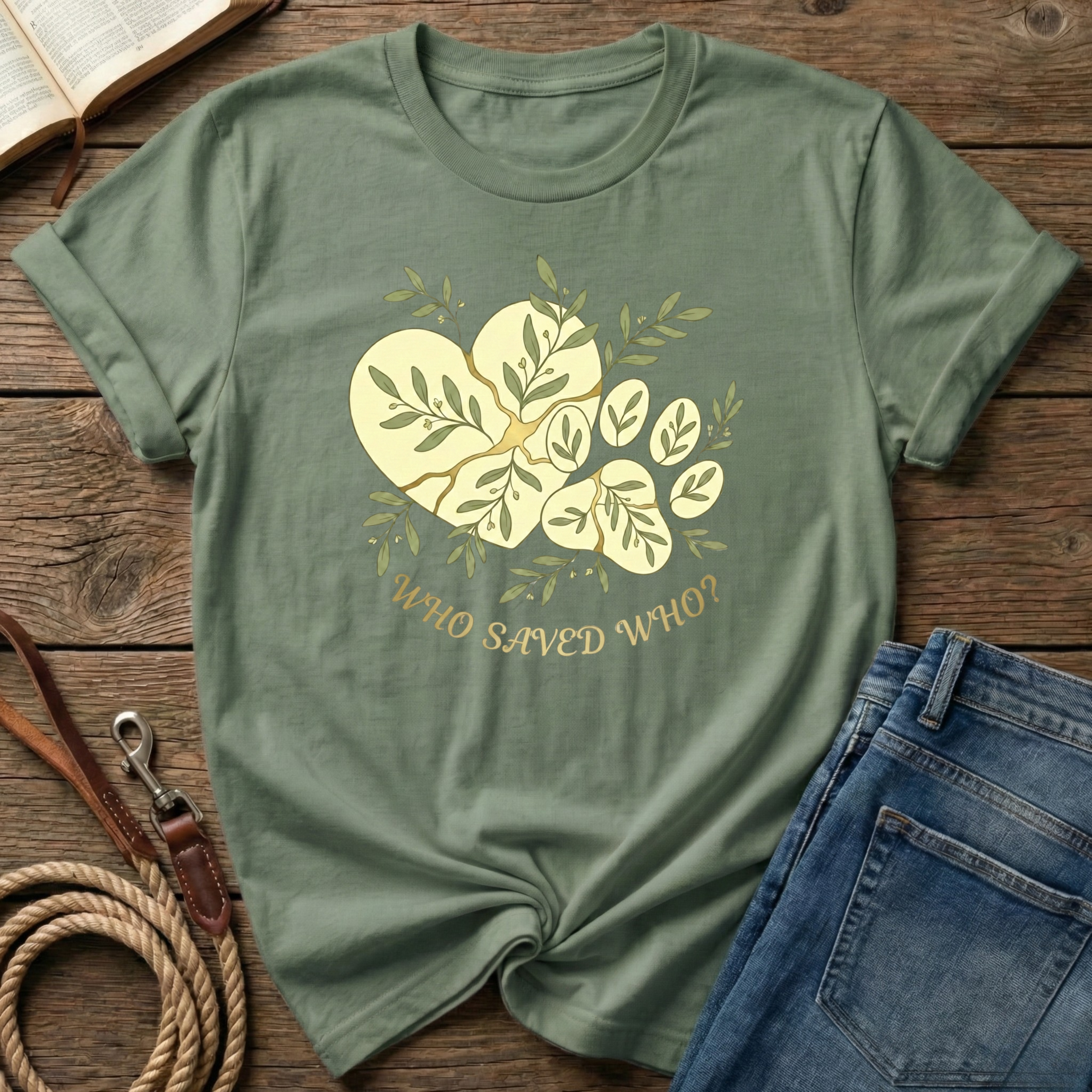 Who Saved Who T-Shirt