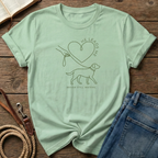 He Leads me T-Shirt