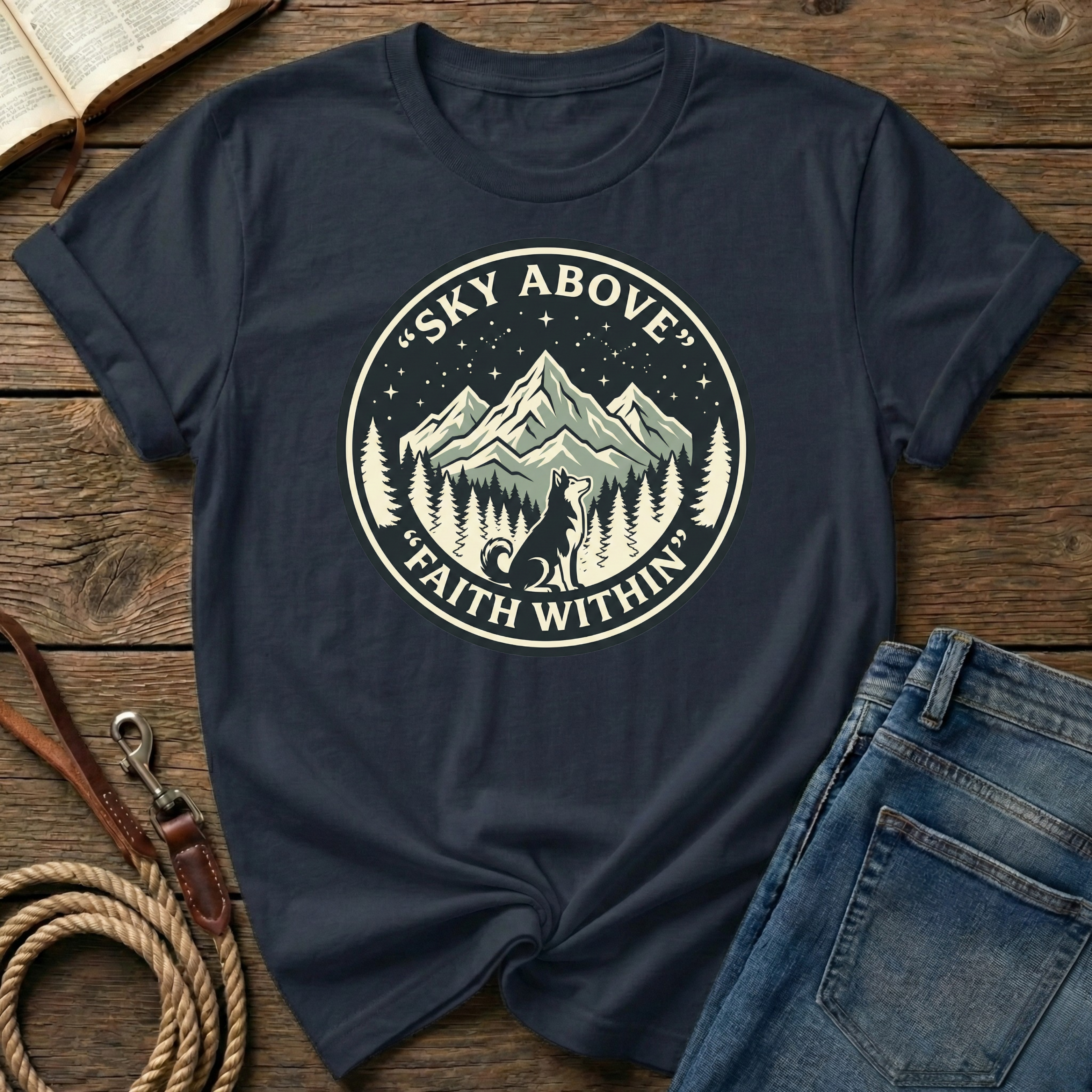 Sky Above Faith Within T-Shirt