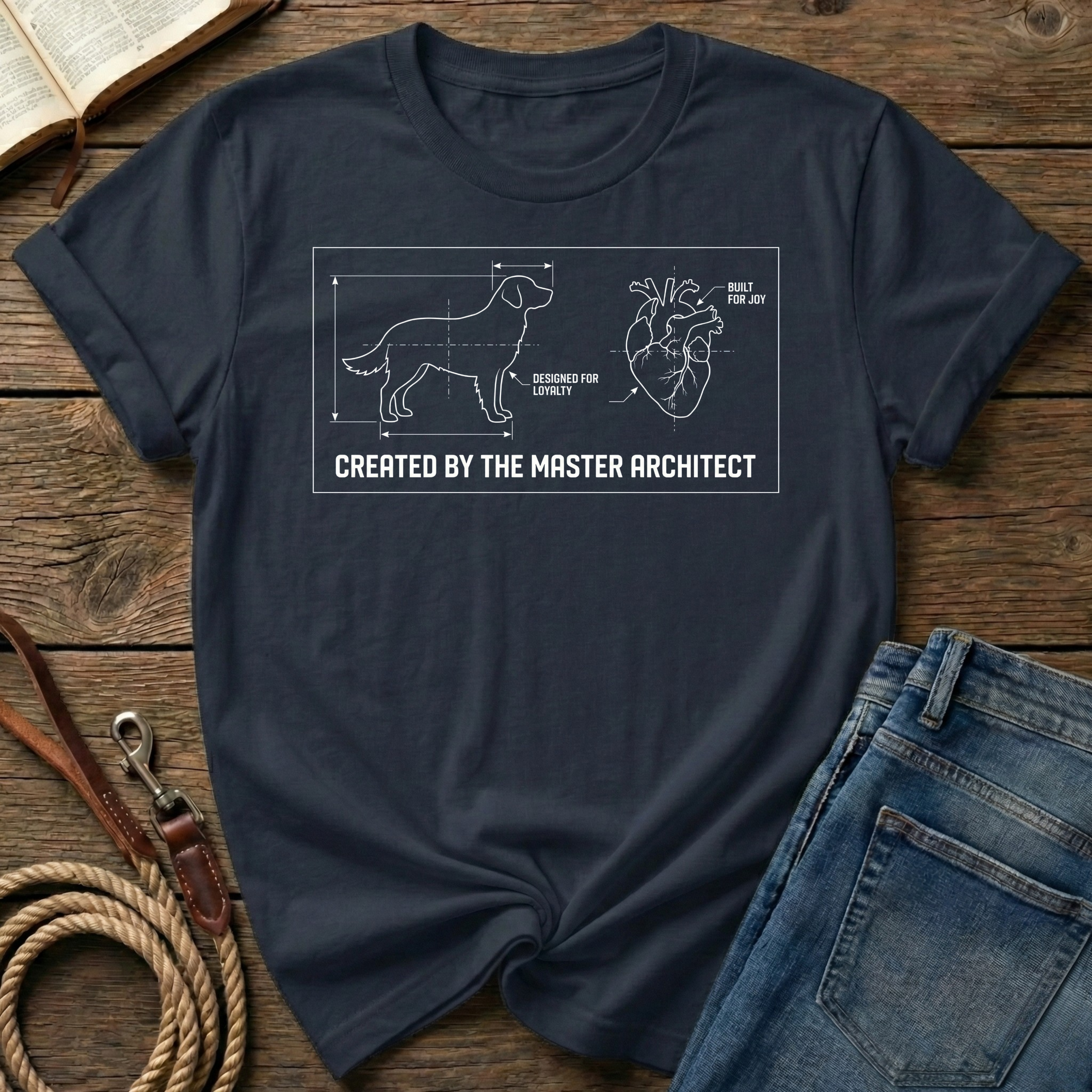 Dog Blueprint T-Shirt