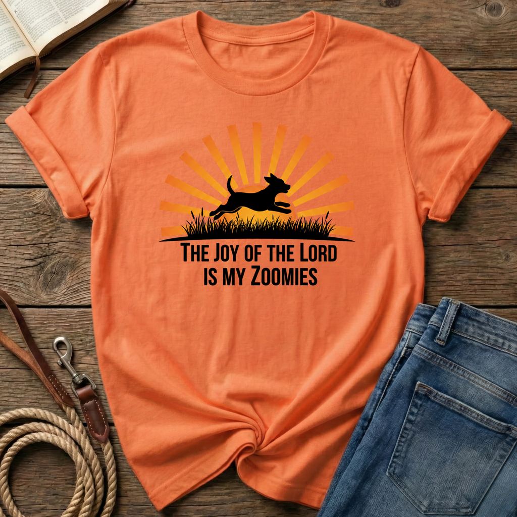Joy Of The Lord Is My Zoomies T-Shirt