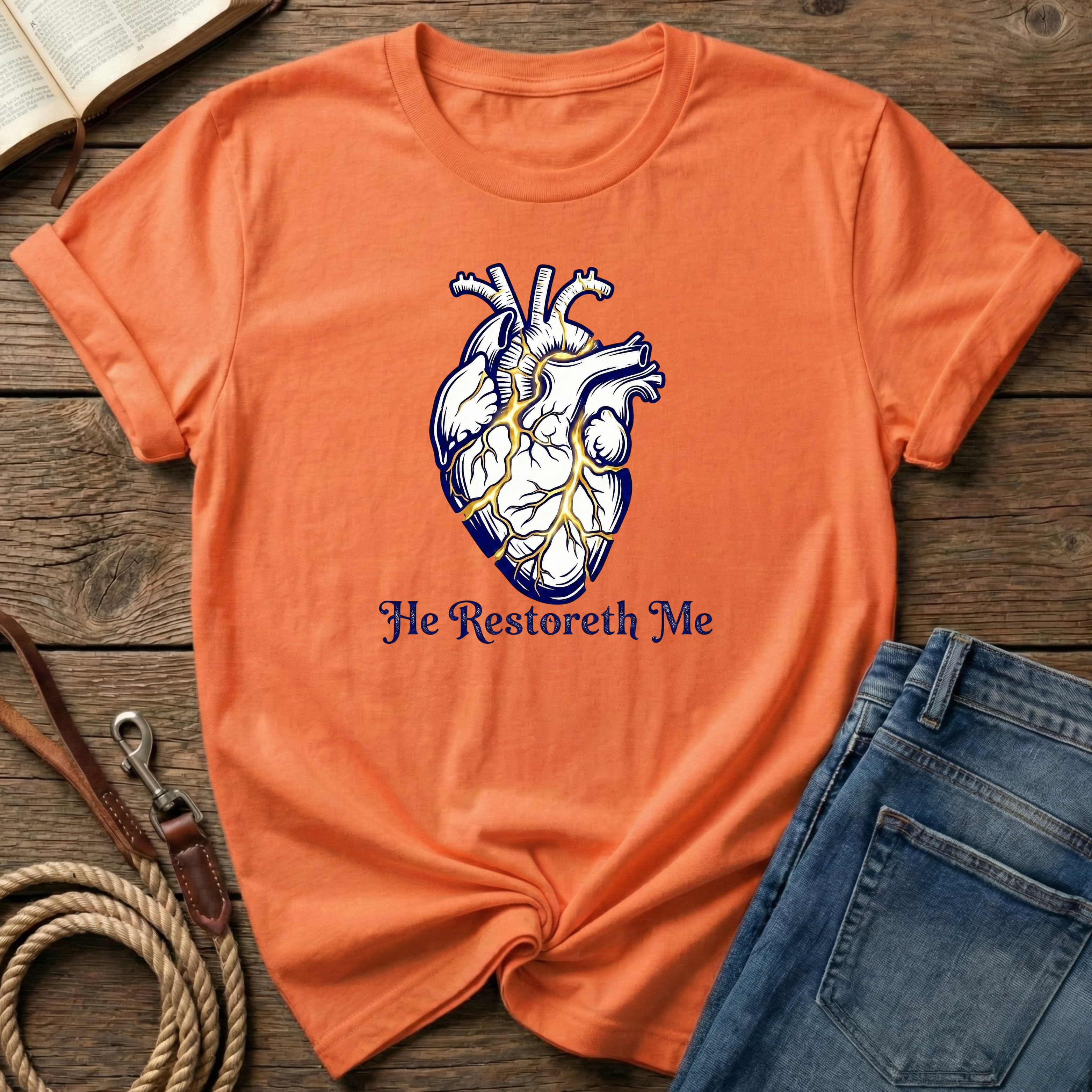 He Restoreth Me T-Shirt