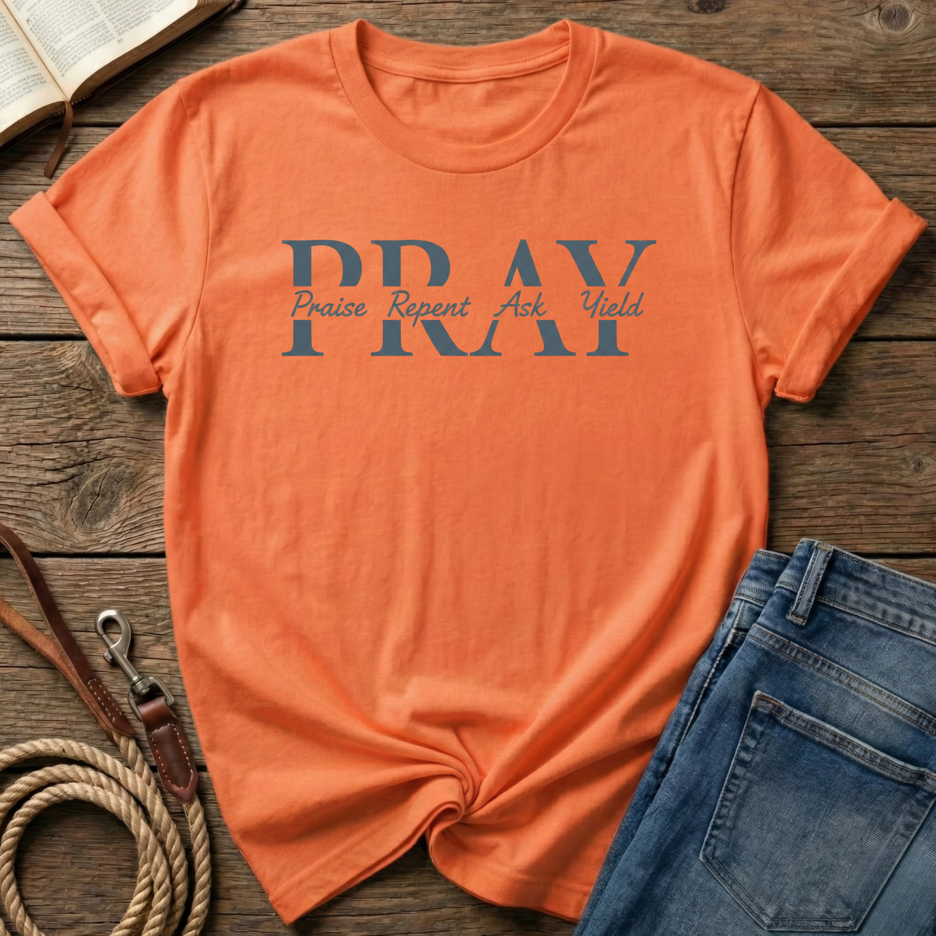Pray By Letter T-Shirt