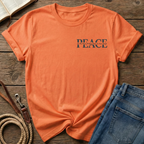 Peace By Letter T-Shirt