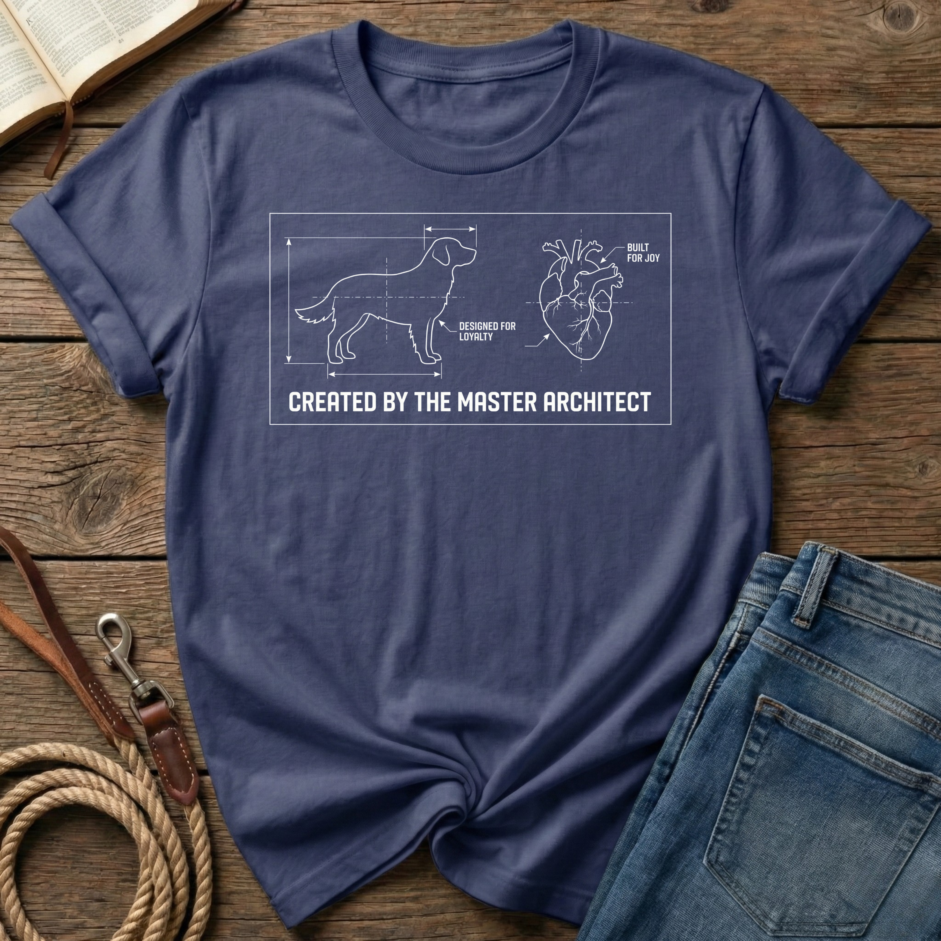 Dog Blueprint T-Shirt