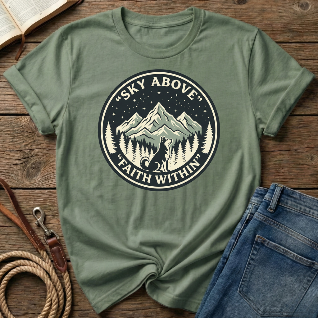 Sky Above Faith Within T-Shirt