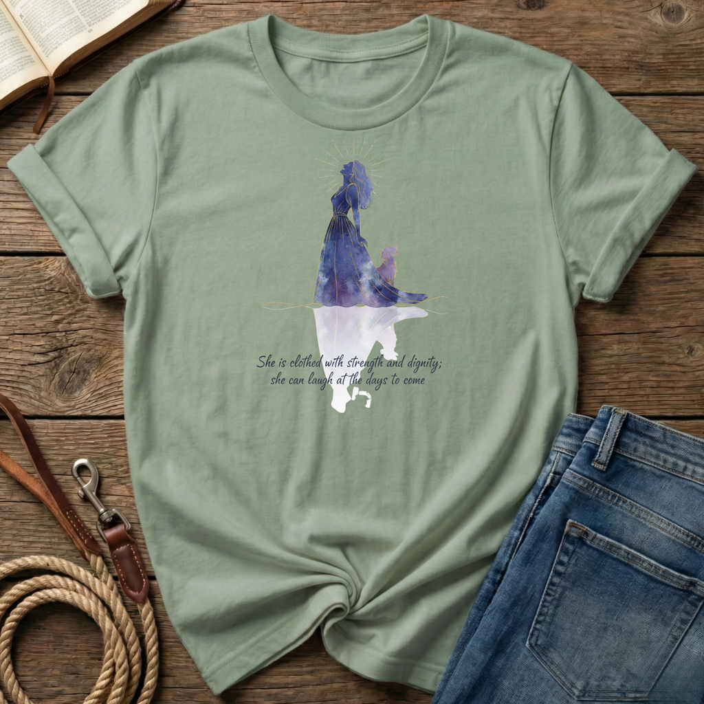 She Is Clothed In Strength T-Shirt