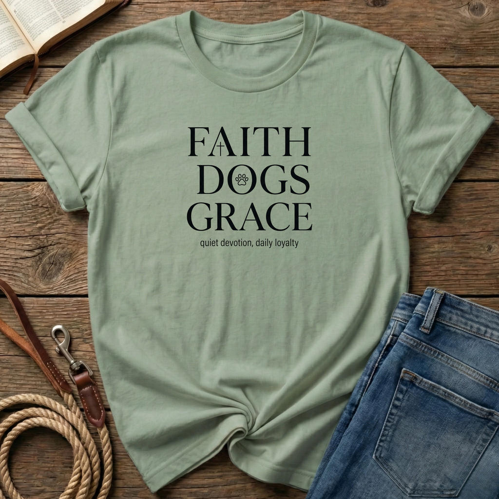 Faith, Dogs, Grace T-Shirt