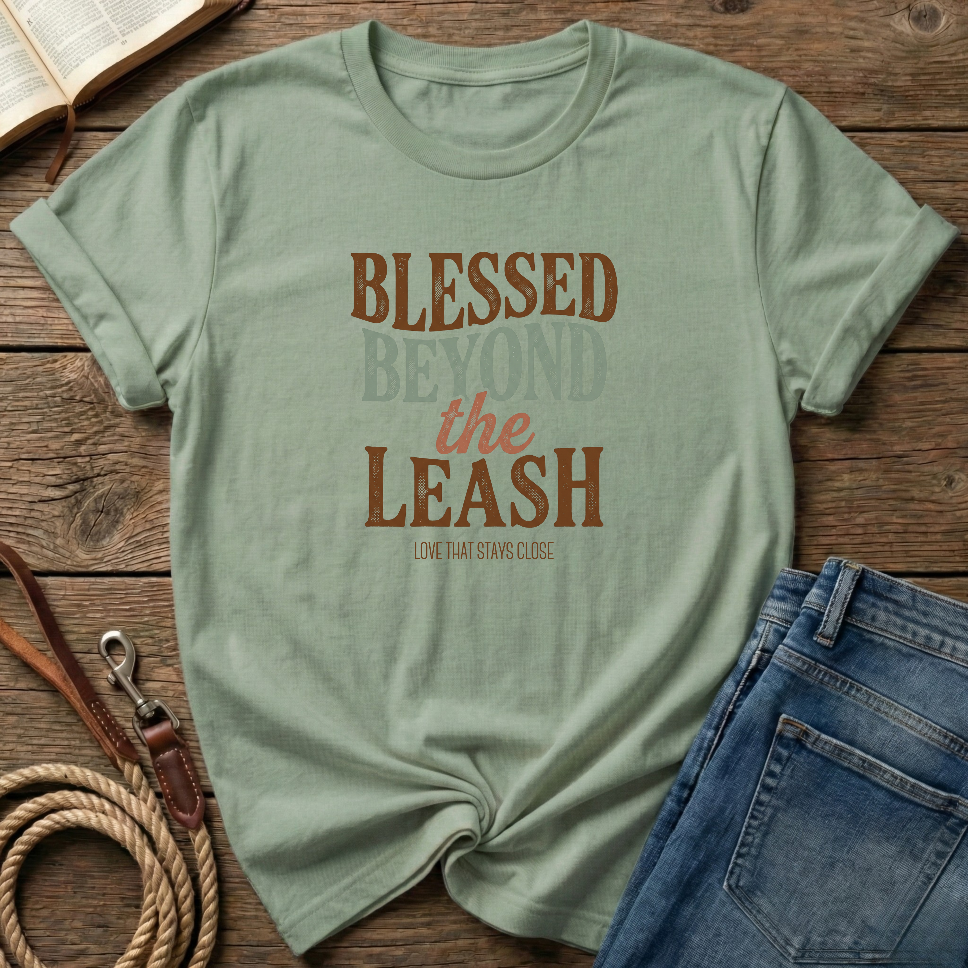 Blessed Beyond The Leash T-Shirt