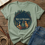 Rest And Restored Female Figure T-Shirt