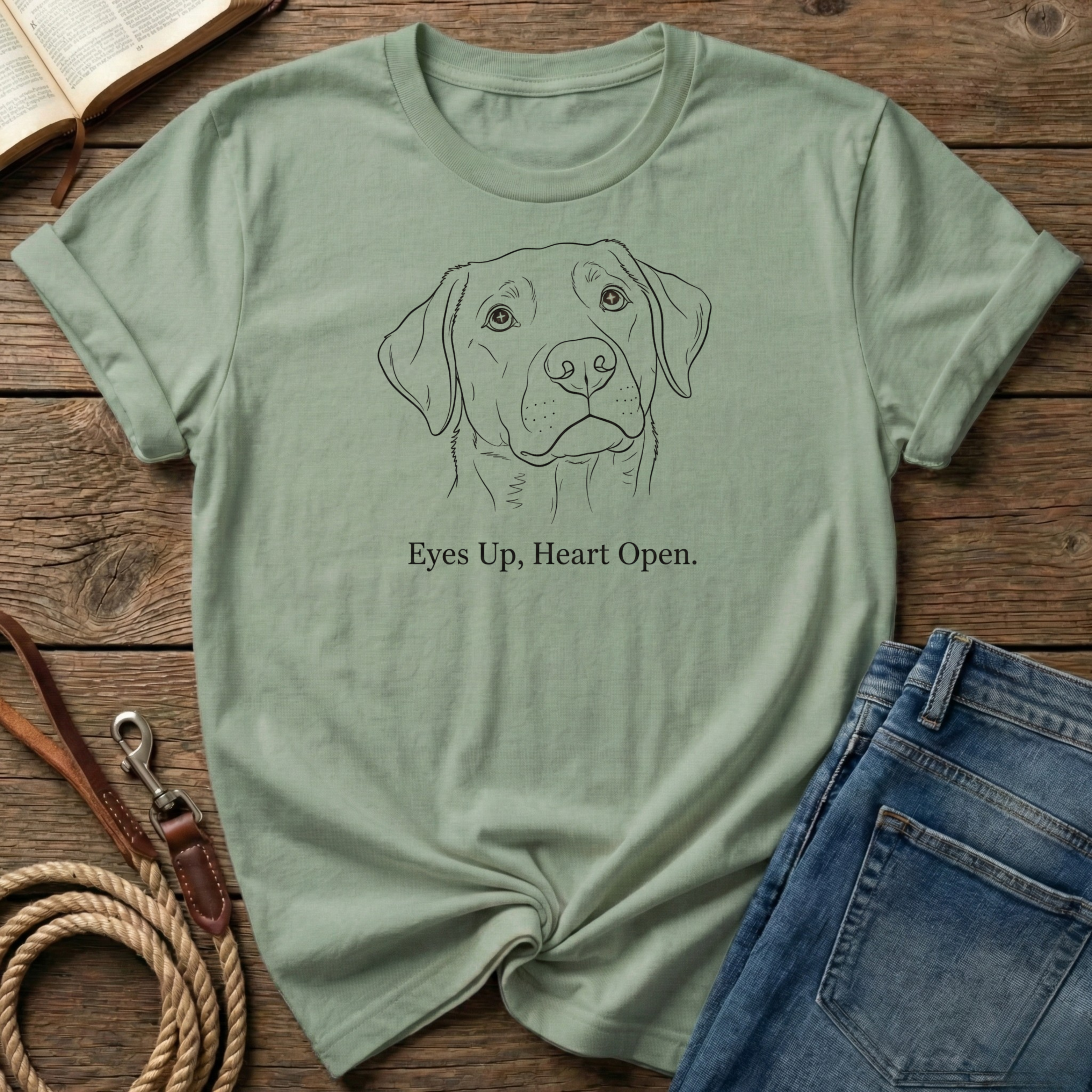 Eyes Up Heart Open T-Shirt
