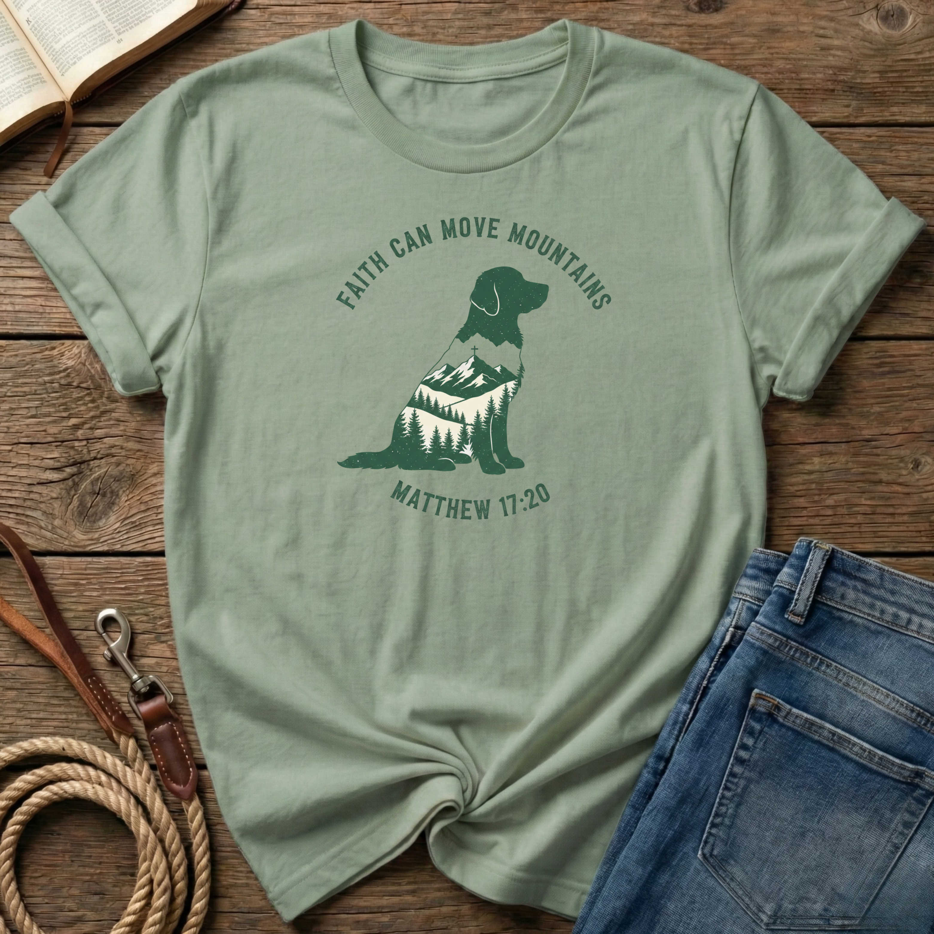 Faith Can Move Mountains T-Shirt