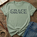 By Grace Letter T-Shirt