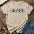 By Grace Letter T-Shirt